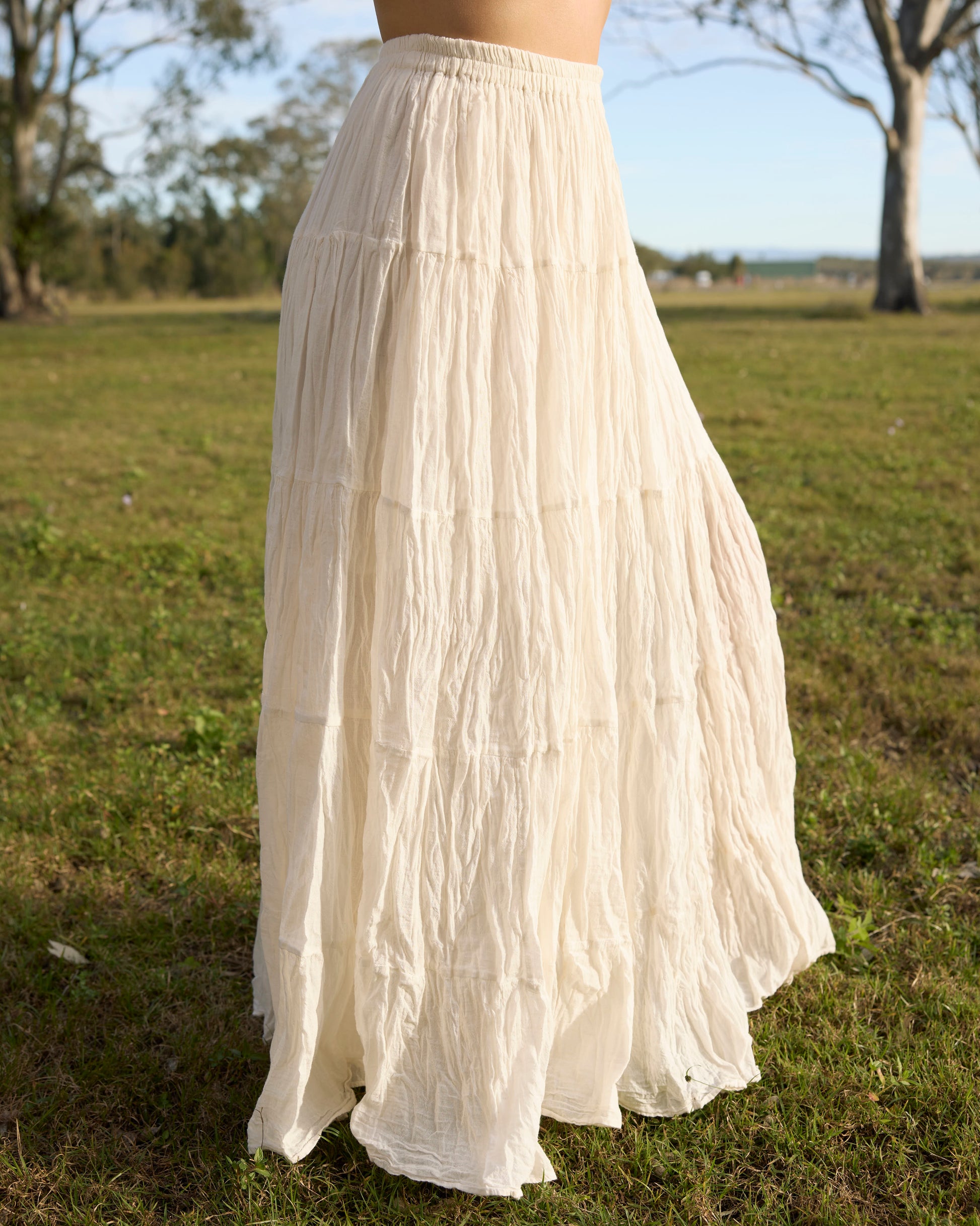 RUMI SKIRT VINTAGE CREAM