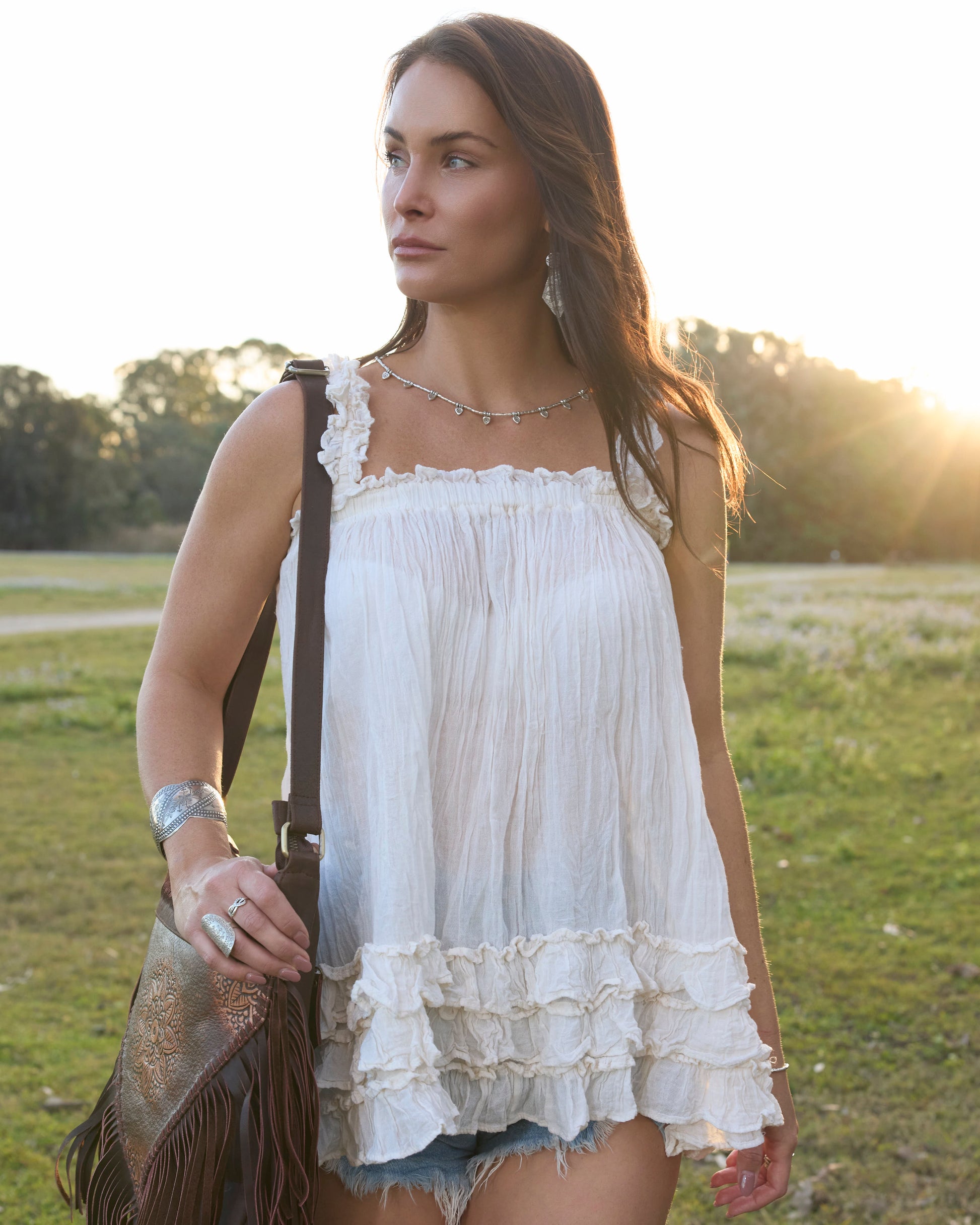 INDI TOP VINTAGE CREAM