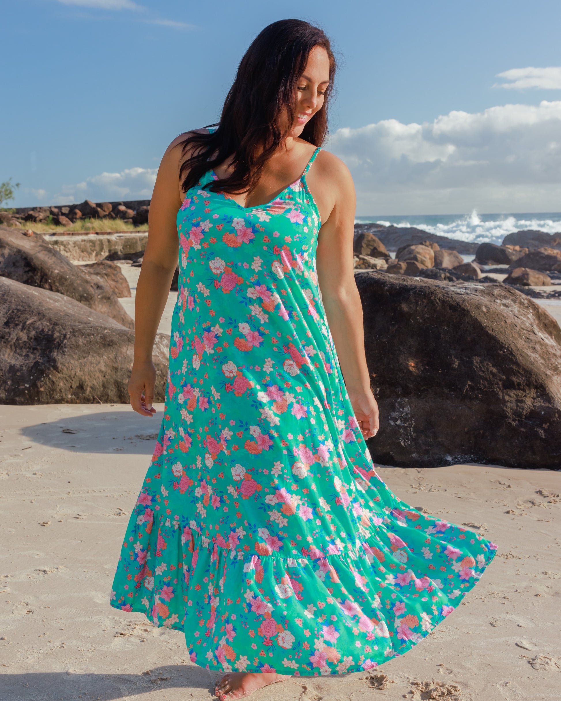 COCO MAXI DRESS SECRET GARDEN