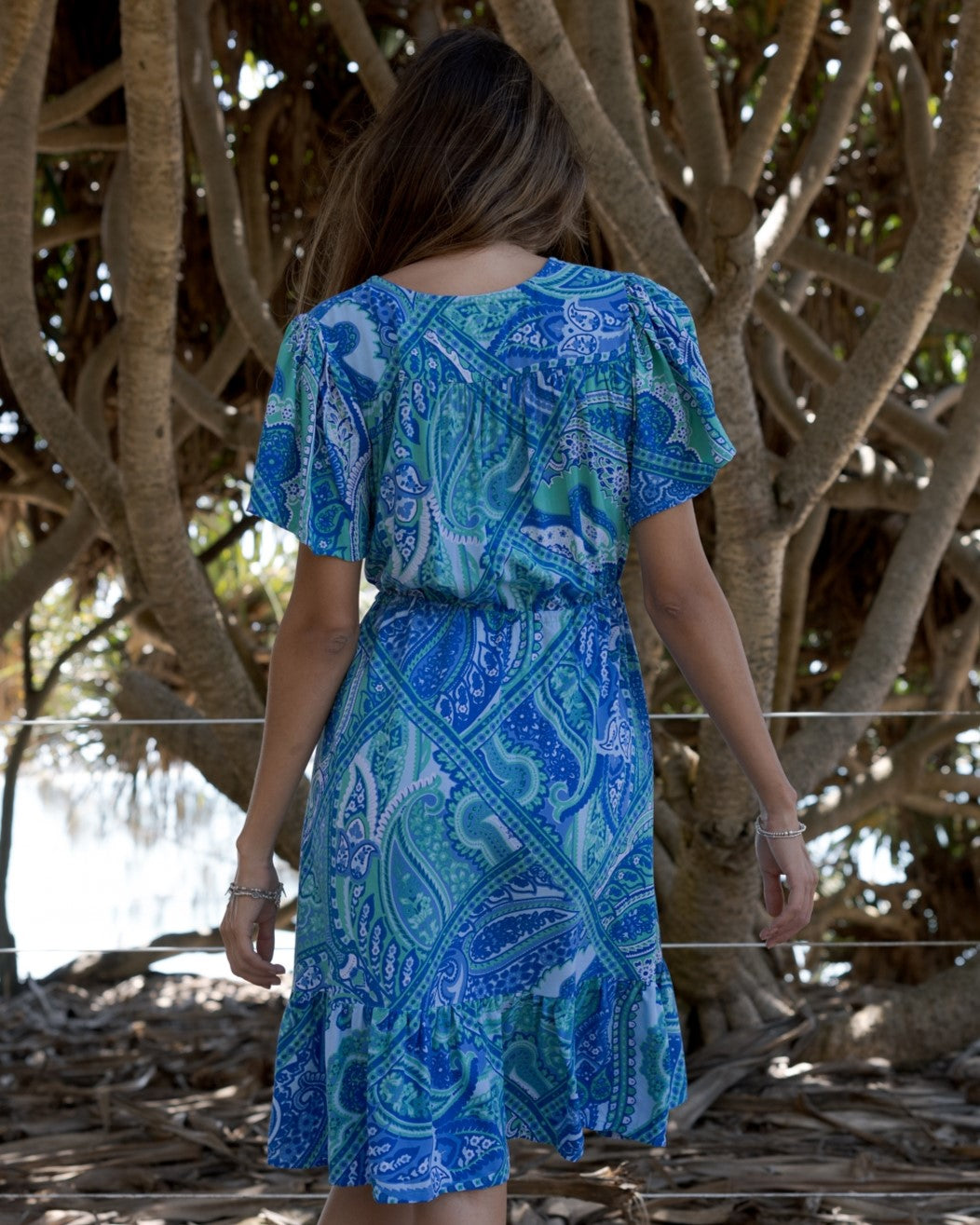 FRIEDA MINI DRESS CASCADE