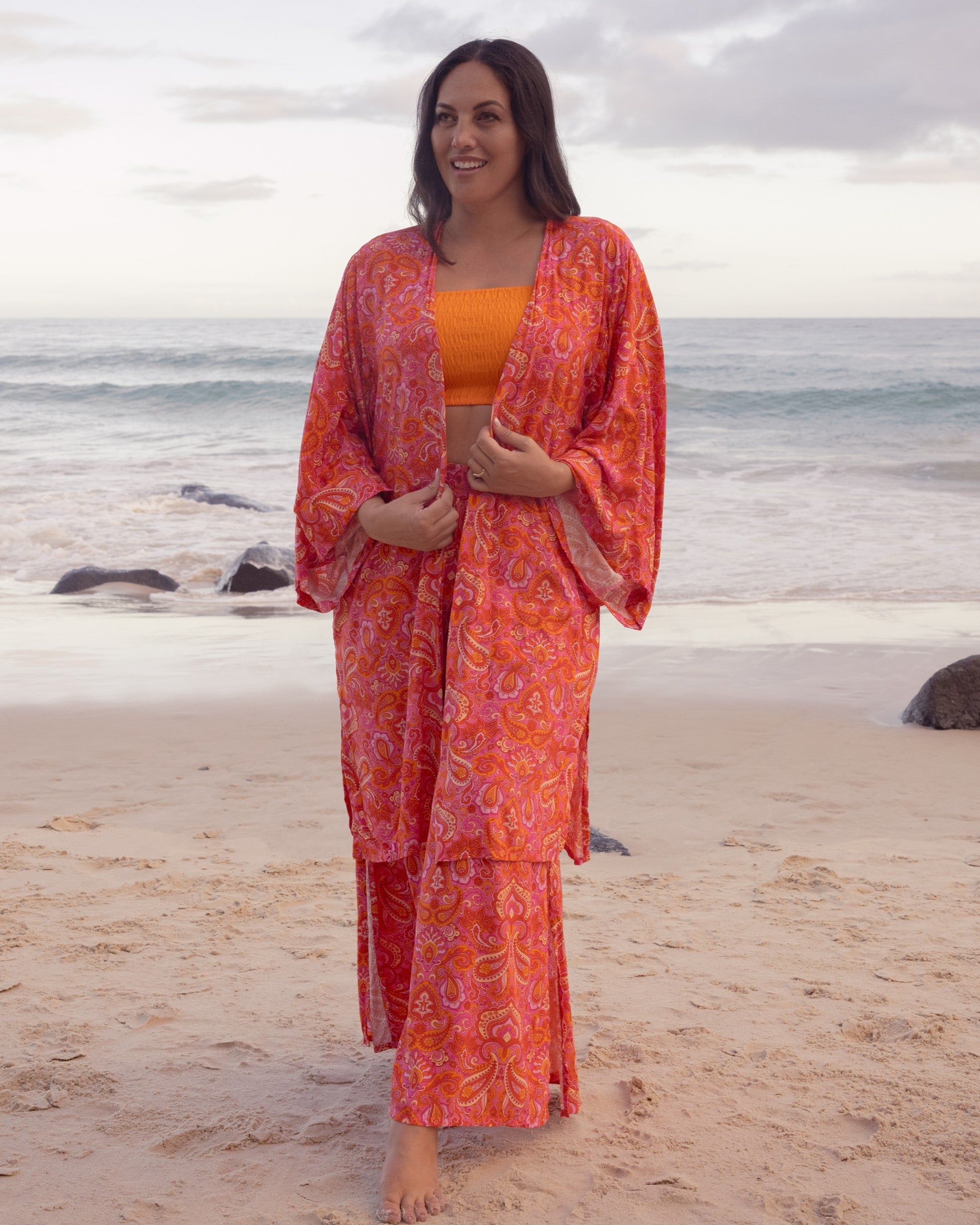 KELLY KIMONO RISING SUN