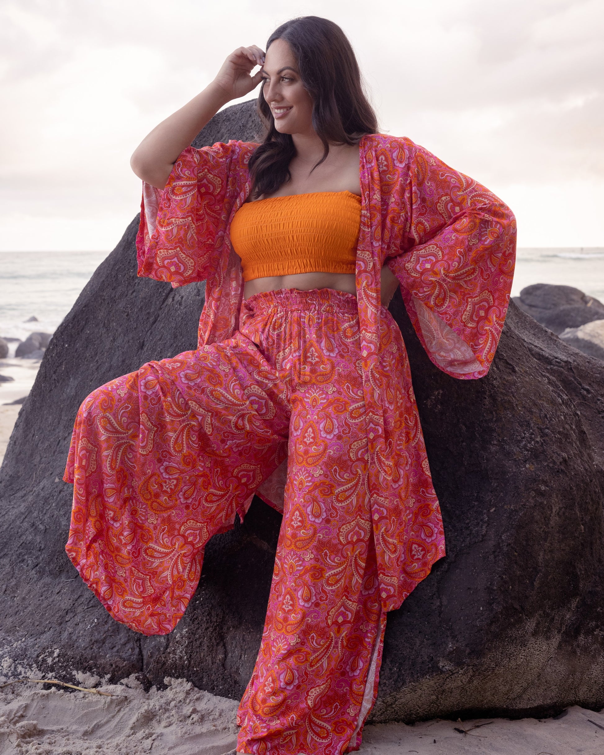 KELLY KIMONO RISING SUN