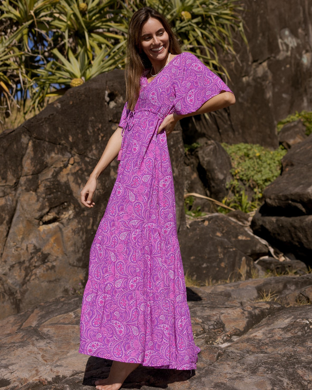 MARA MAXI DRESS ULTRA VIOLET
