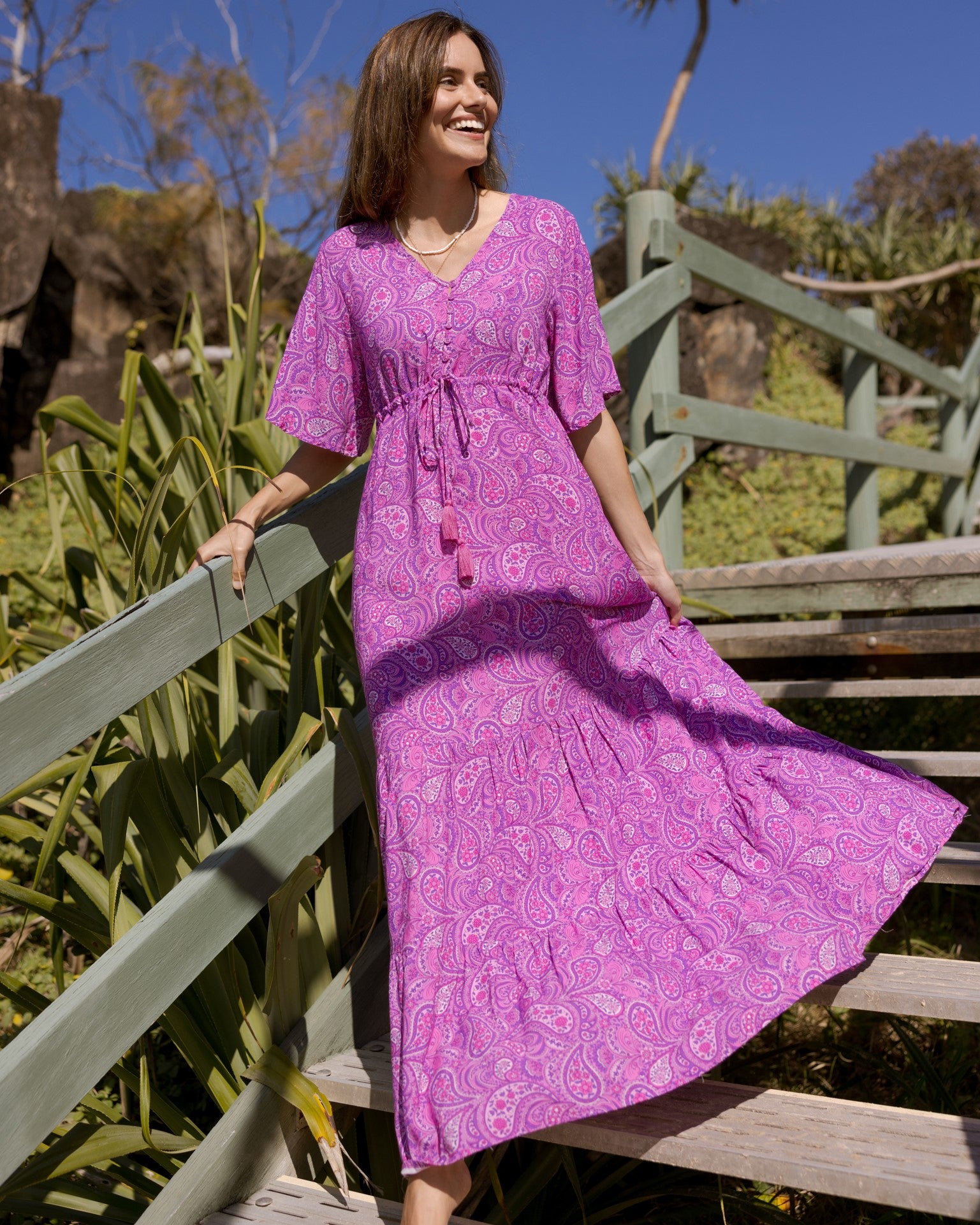 MARA MAXI DRESS ULTRA VIOLET