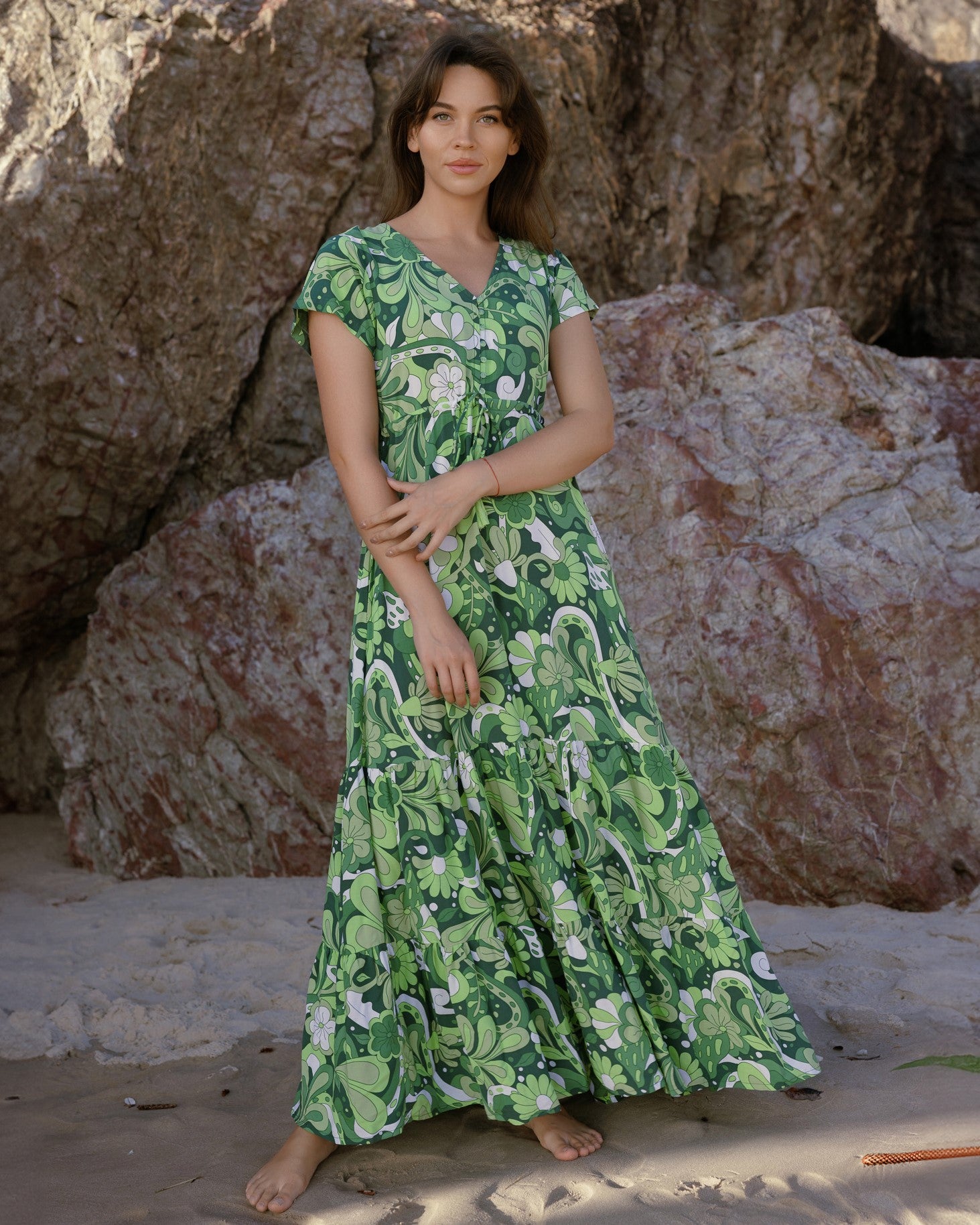NOLA MAXI DRESS MOJITO