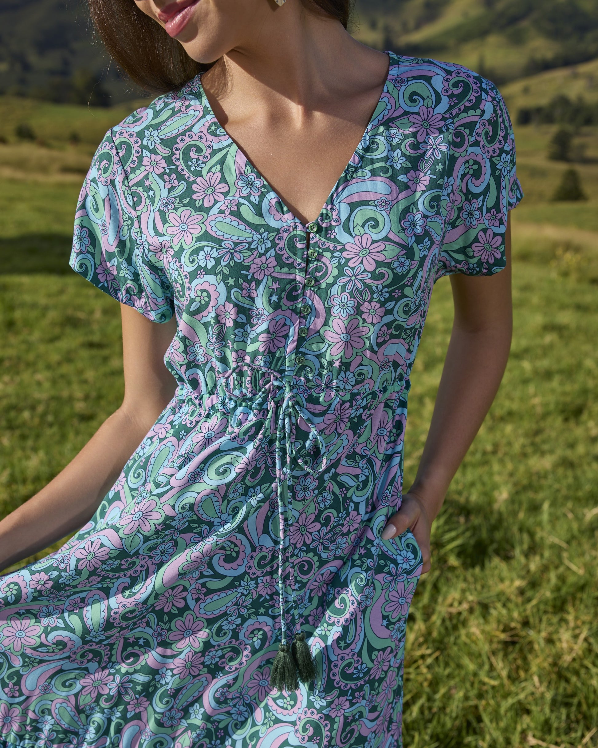 NOLA MAXI DRESS SUMMER OF LOVE