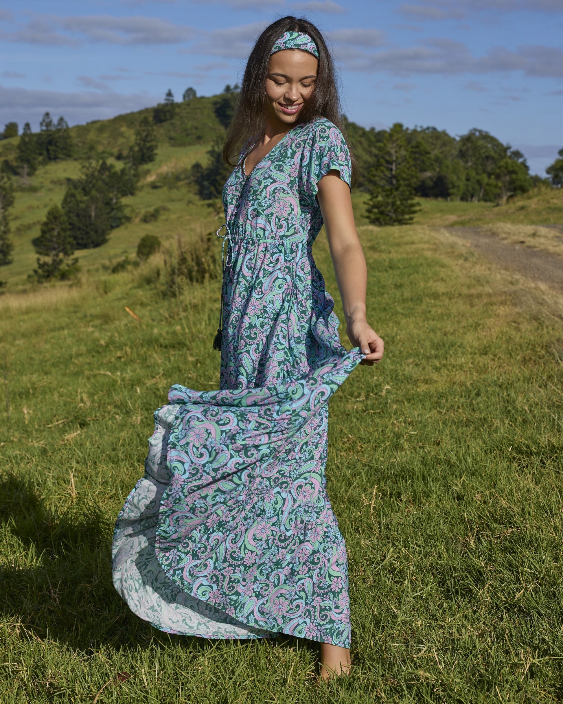 NOLA MAXI DRESS SUMMER OF LOVE
