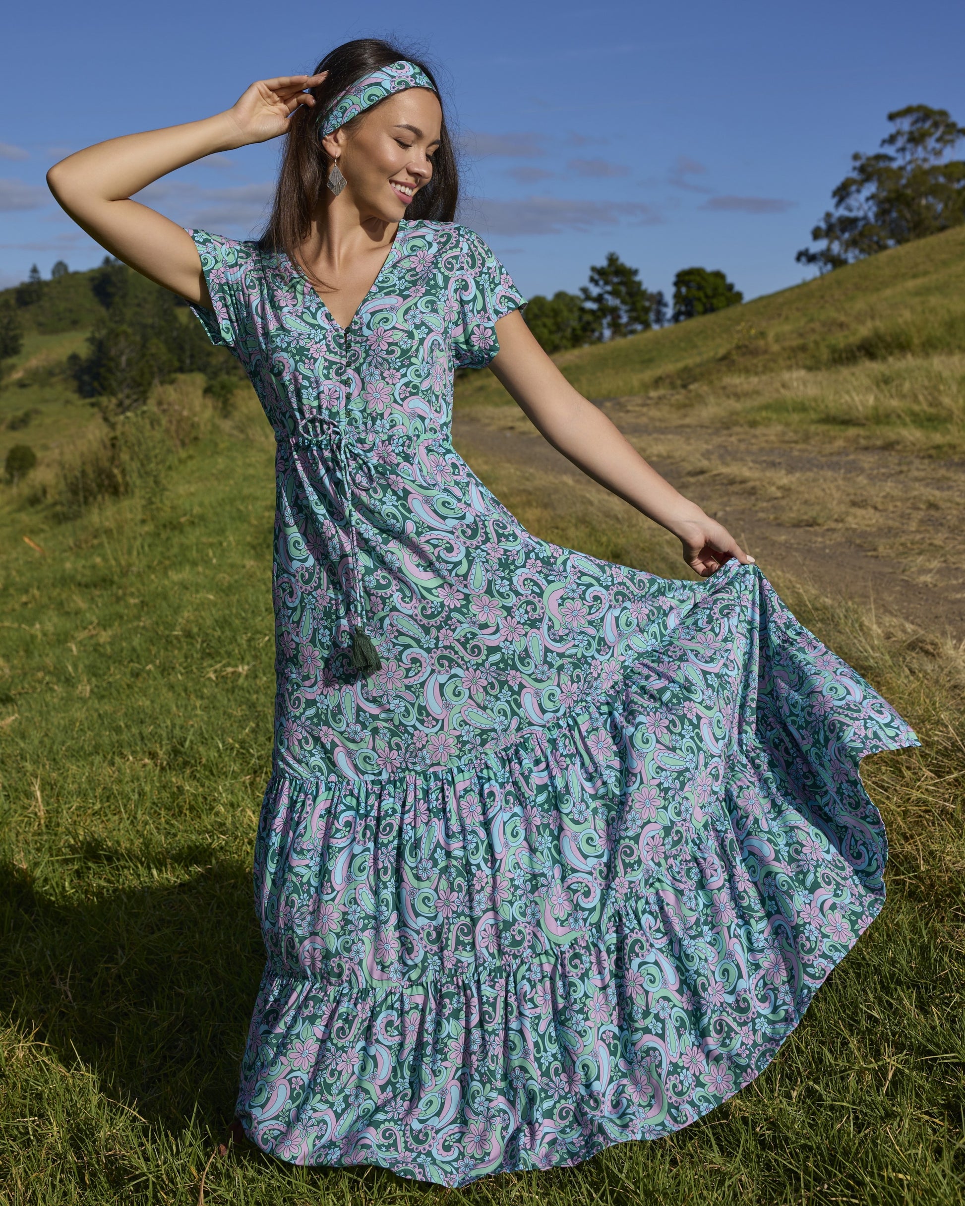 NOLA MAXI DRESS SUMMER OF LOVE