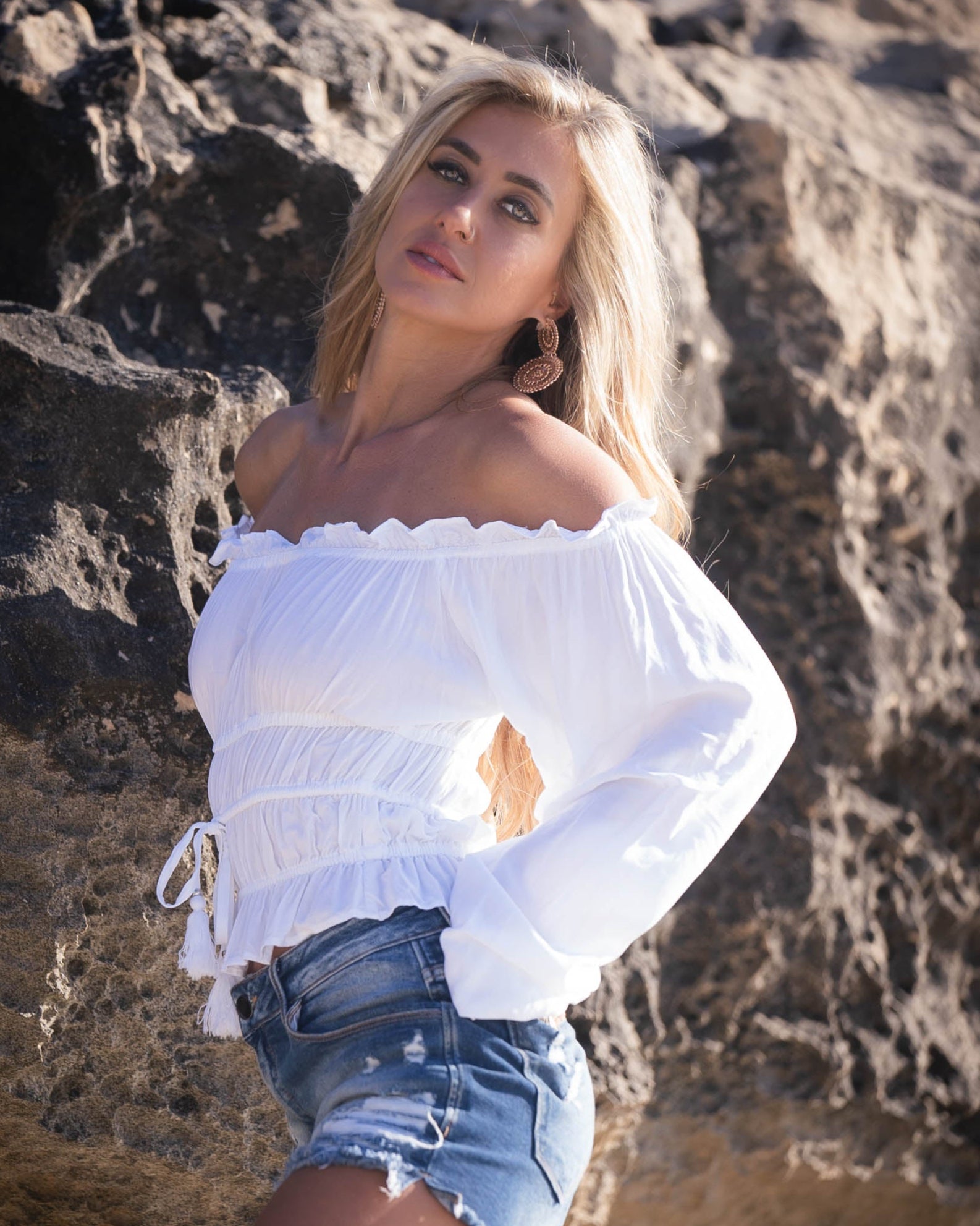 MOLLY TOP WHITE