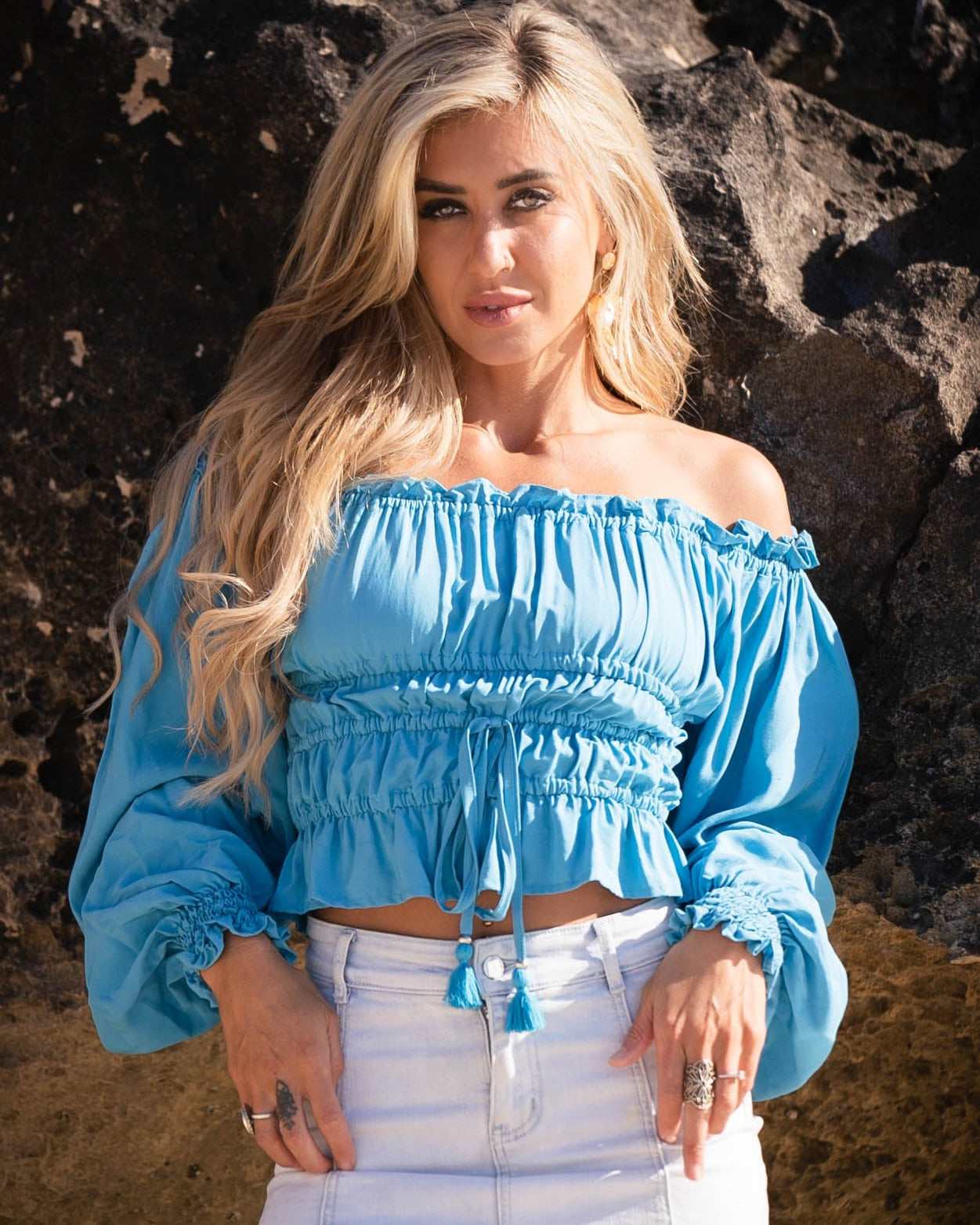MOLLY TOP CARIBBEAN