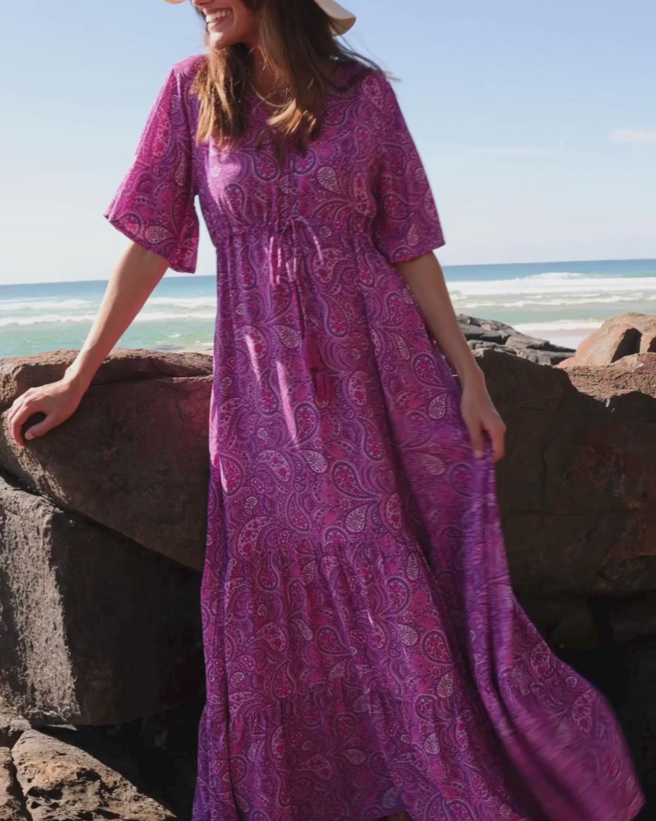 MARA MAXI DRESS ULTRA VIOLET