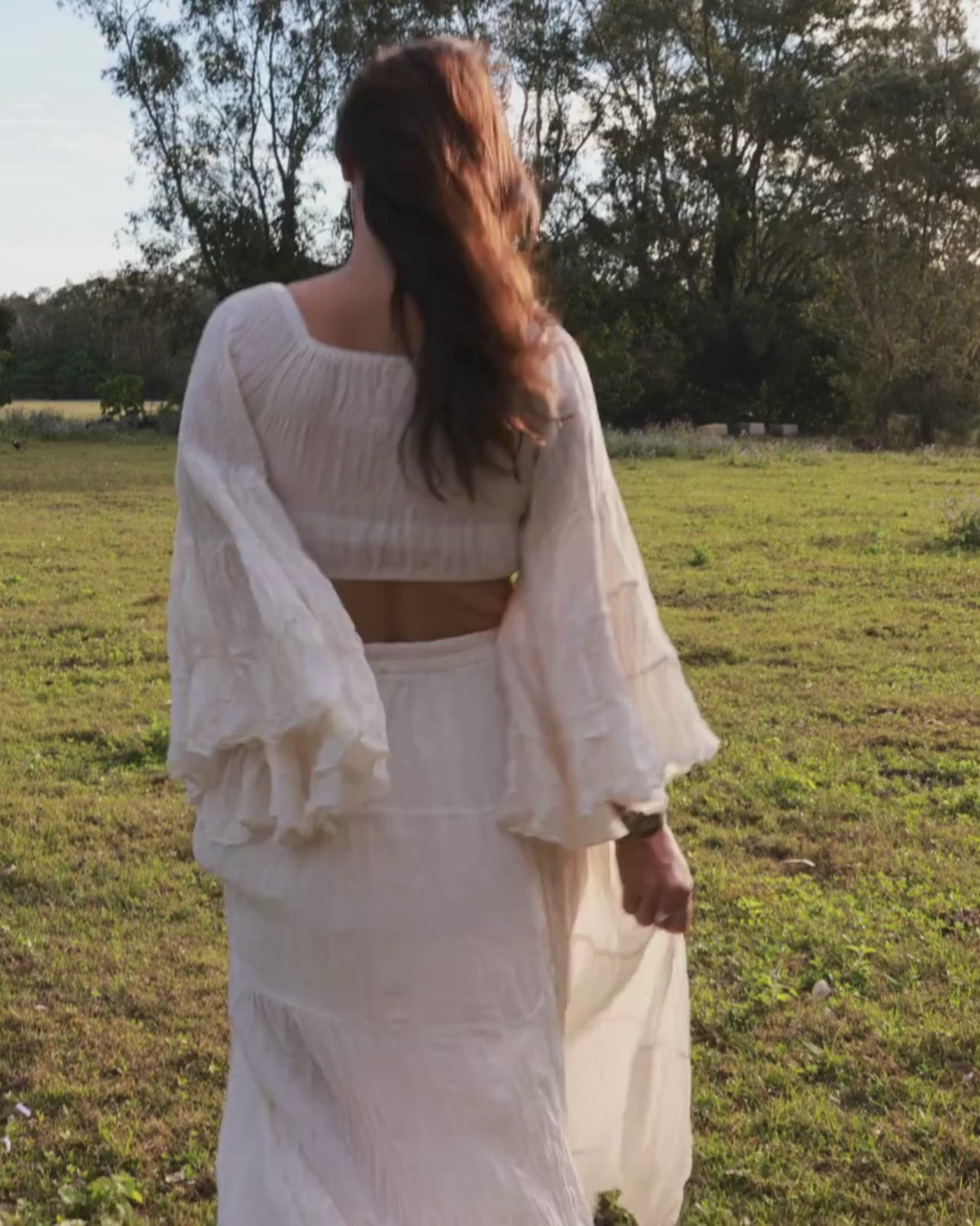 EDIE TOP VINTAGE CREAM