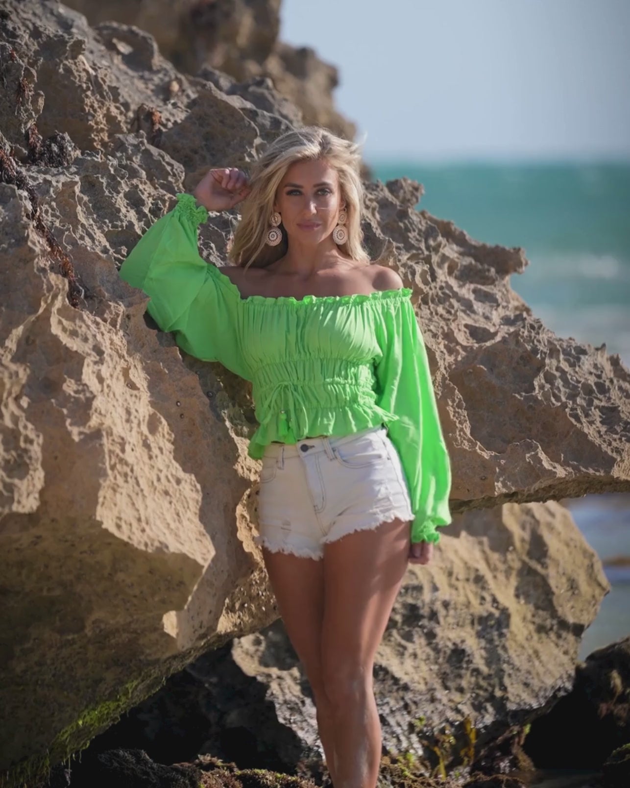 MOLLY TOP LIME