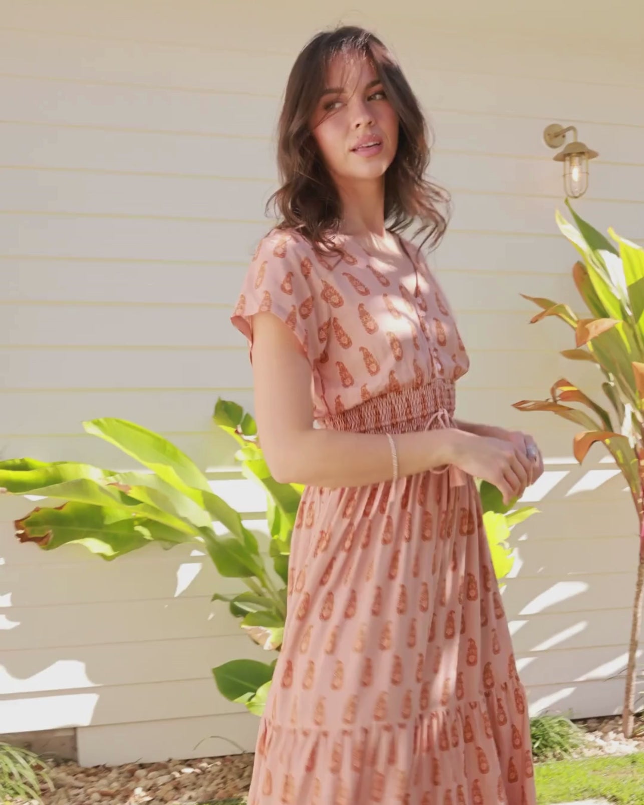 KIARA MAXI DRESS ROSEWOOD