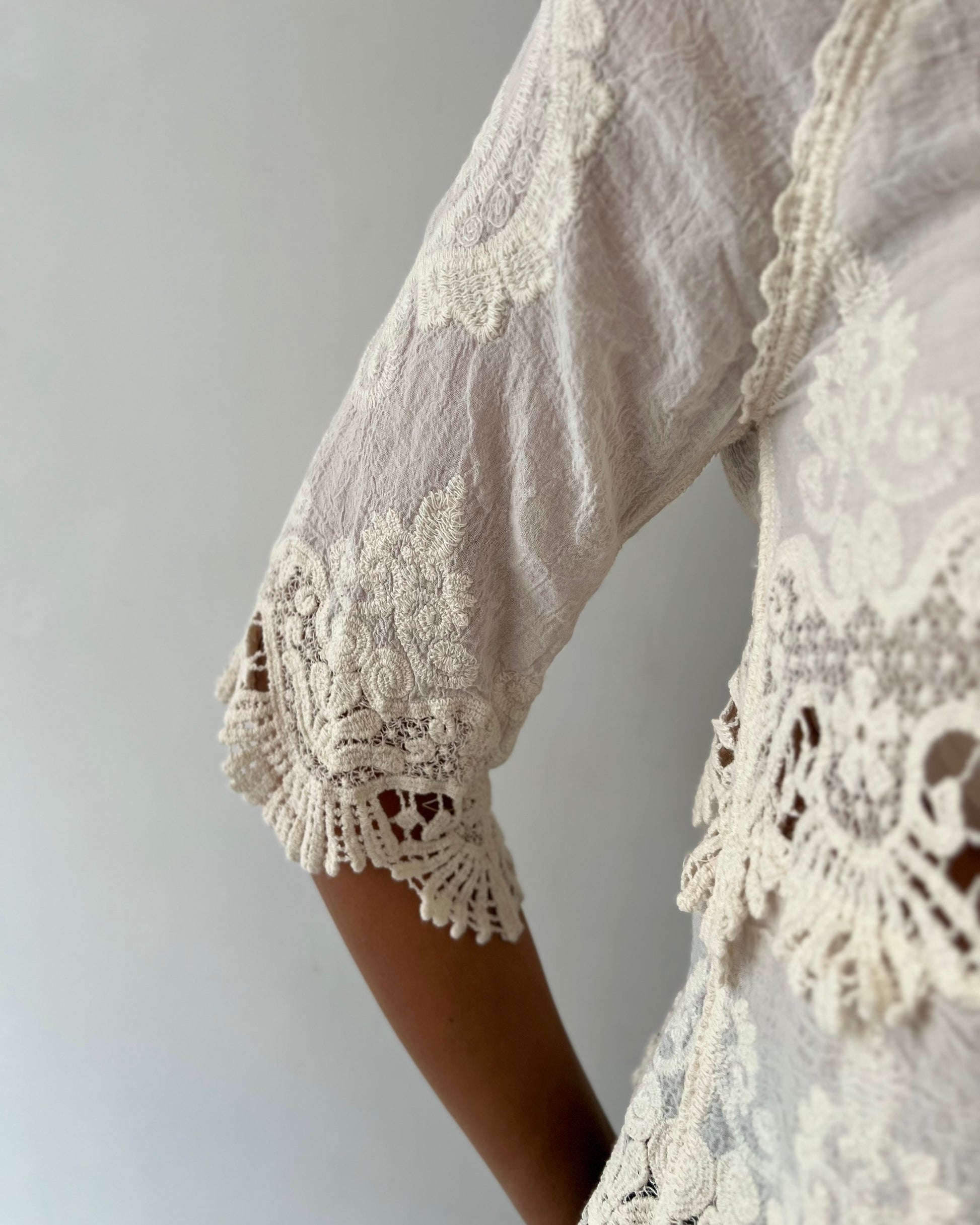 MILA TOP VINTAGE CREAM