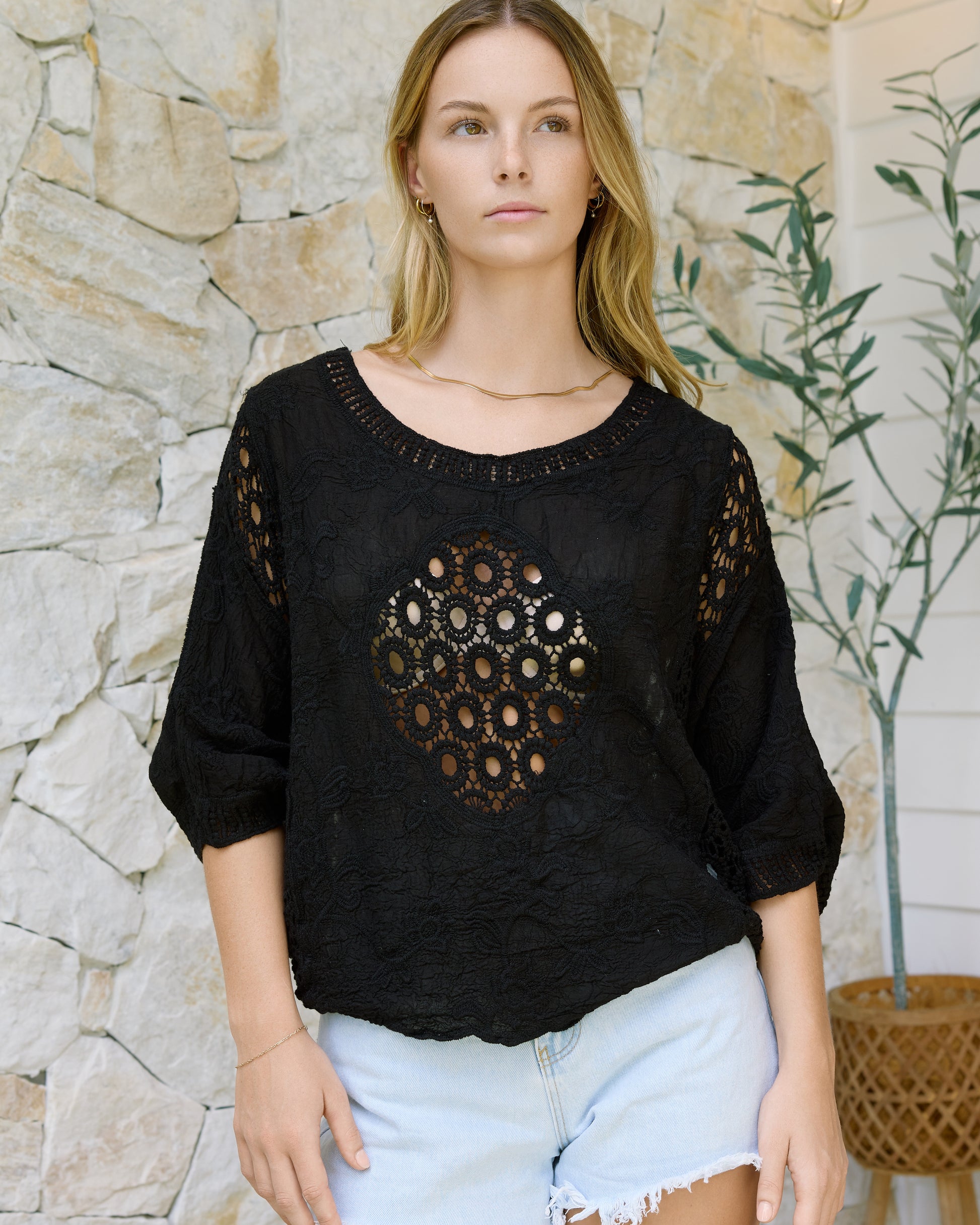JEMMA TOP BLACK