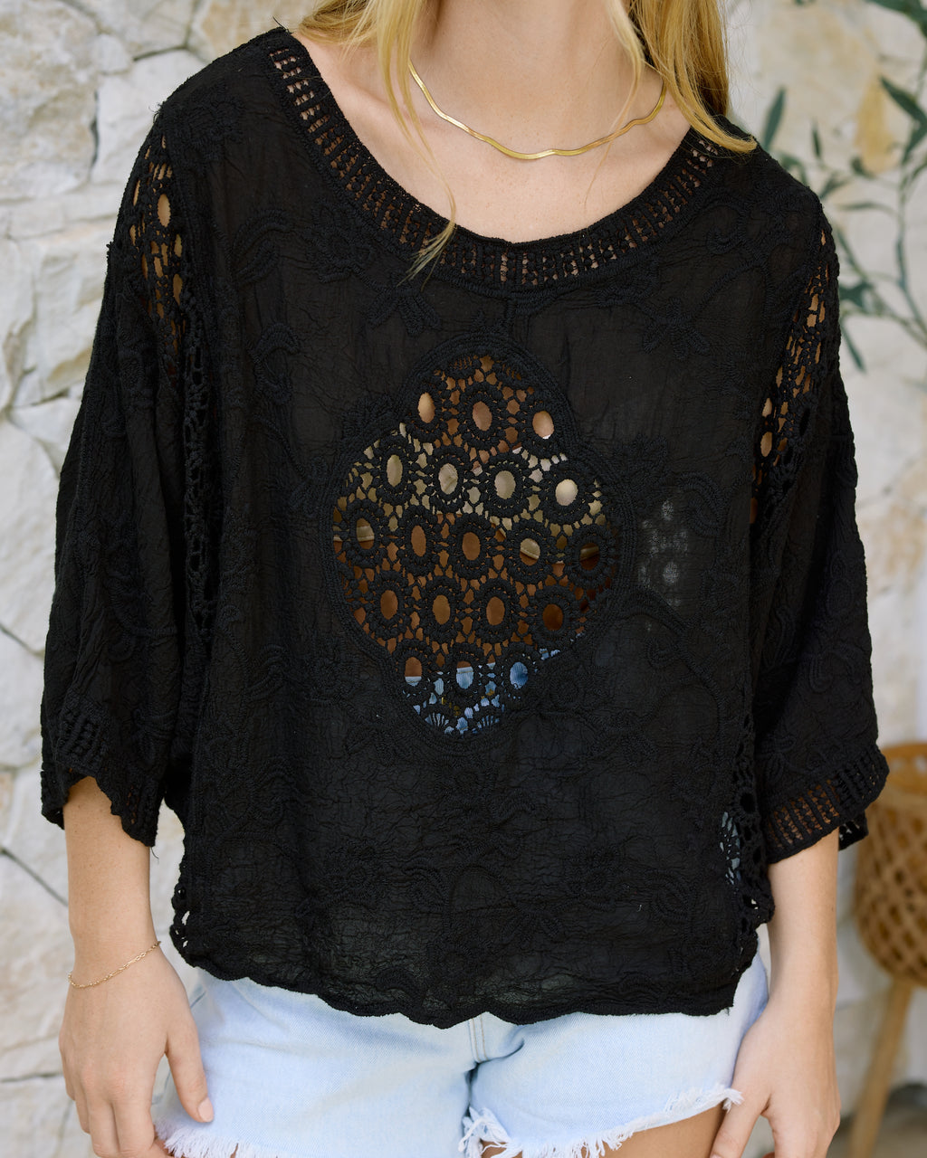 JEMMA TOP BLACK