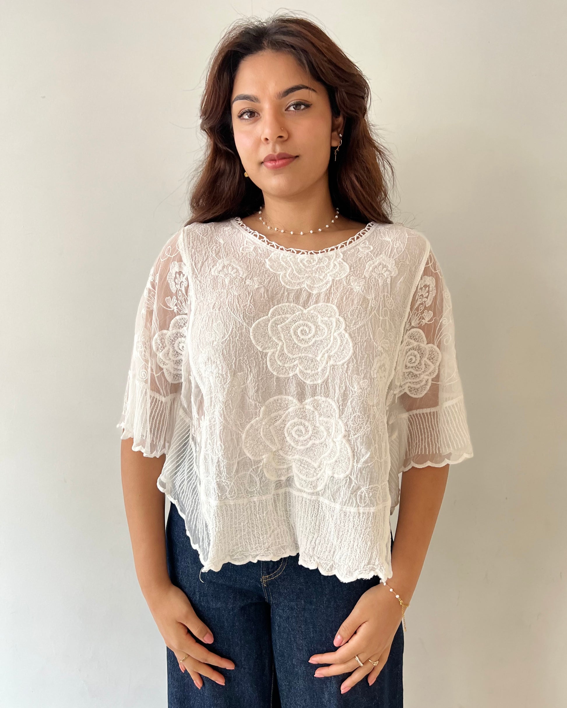 CORA TOP WHITE