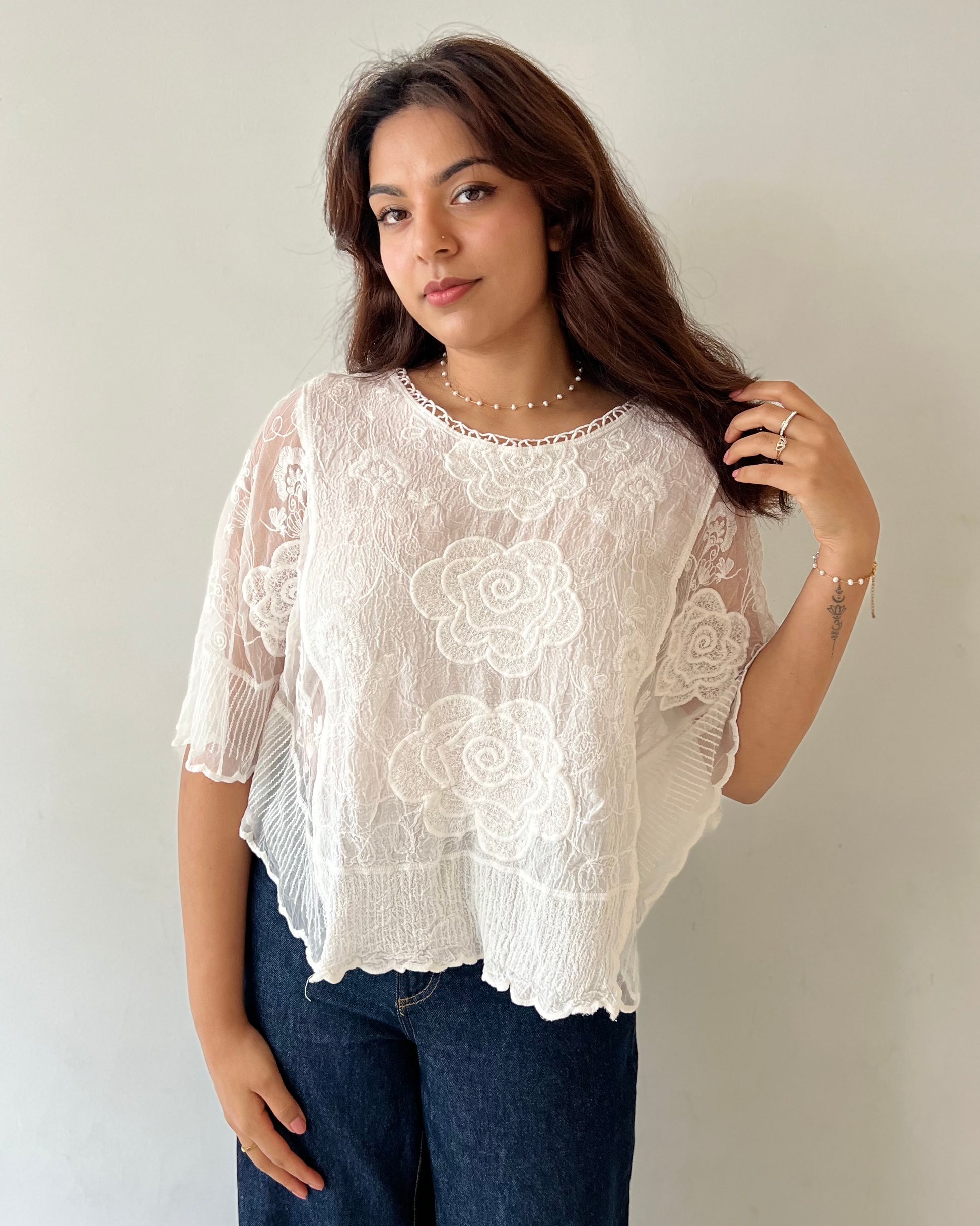 CORA TOP WHITE