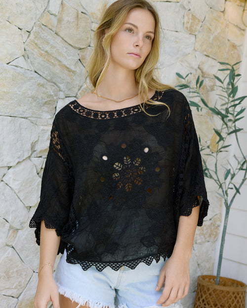 ABBY TOP BLACK