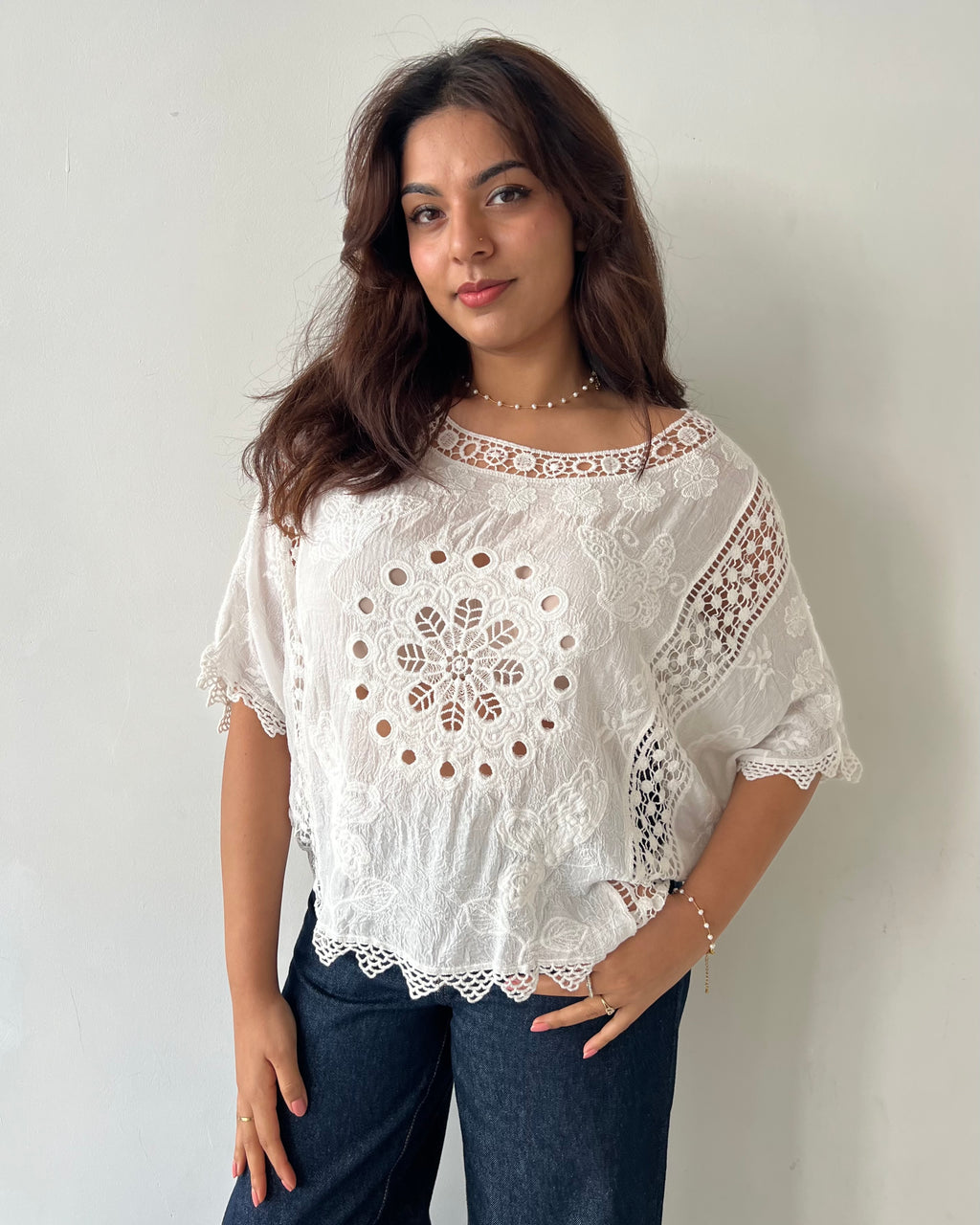 ABBY TOP WHITE