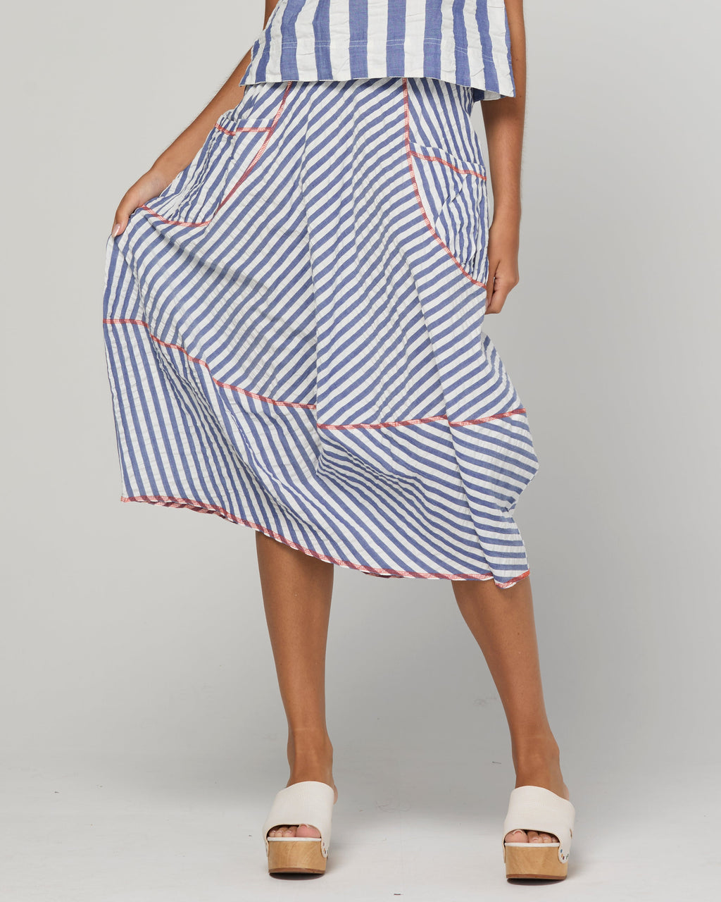 GURU SKIRT OCEAN STRIPE