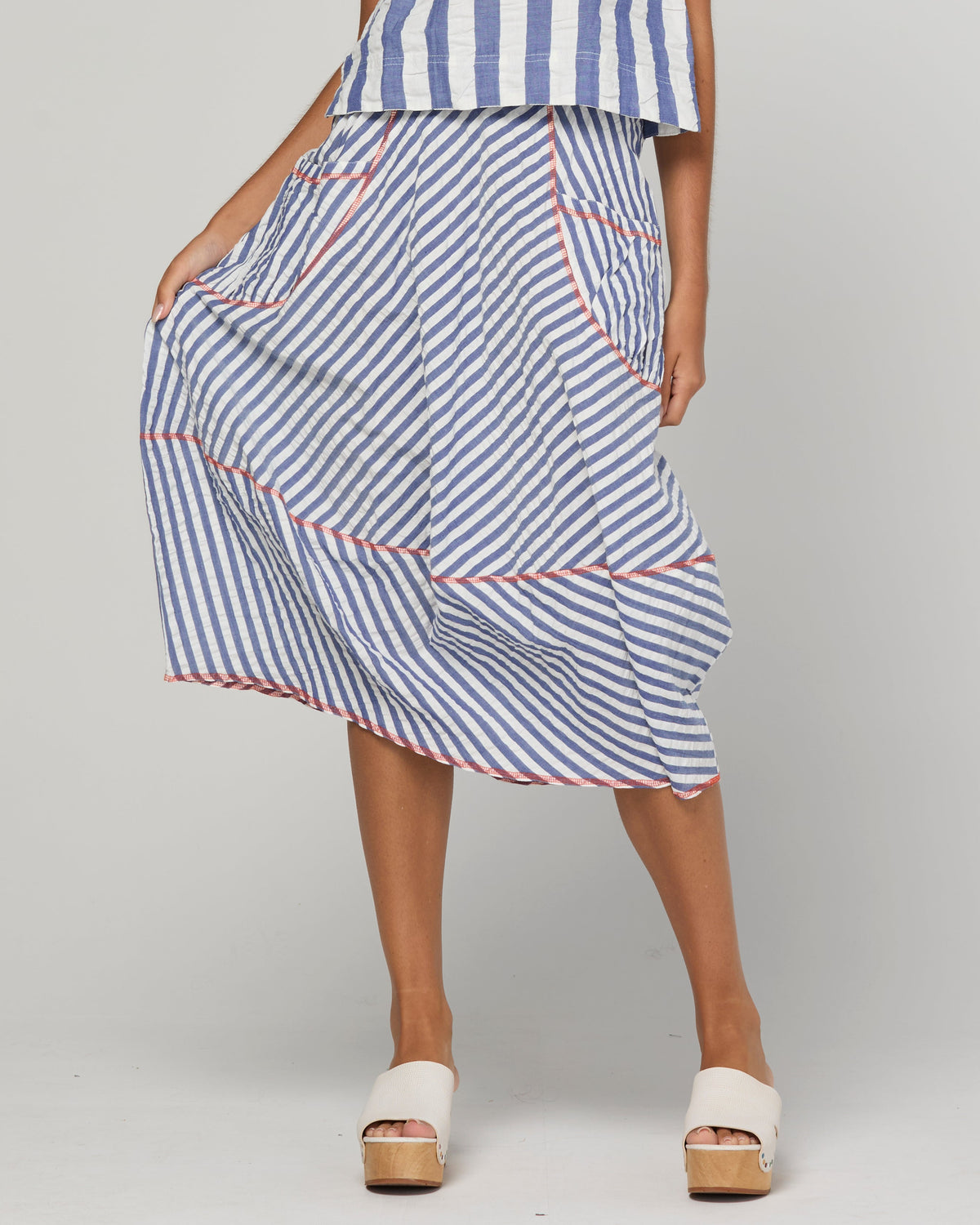 GURU SKIRT OCEAN STRIPE