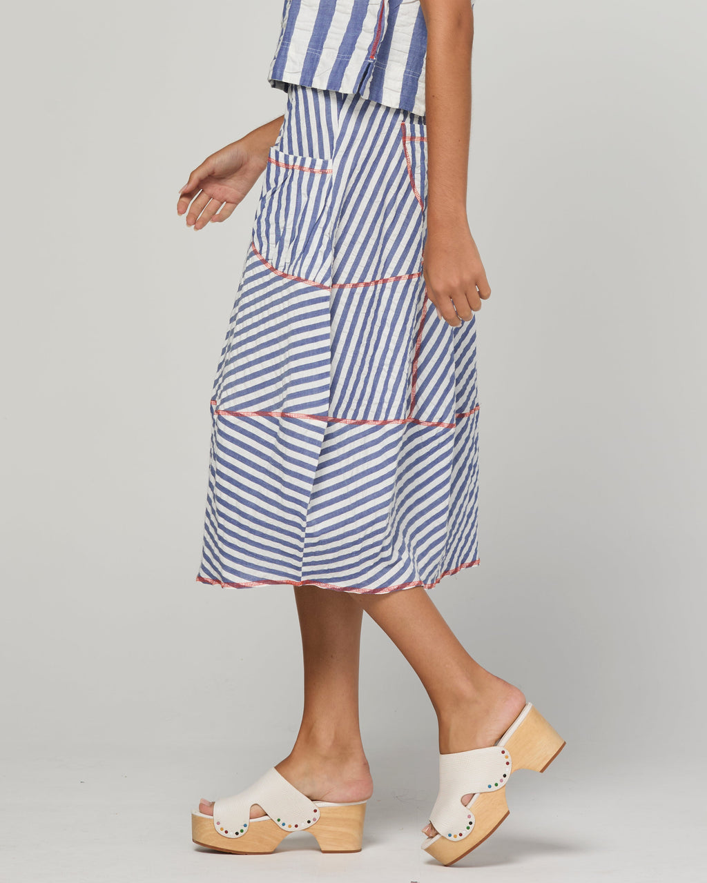 GURU SKIRT OCEAN STRIPE