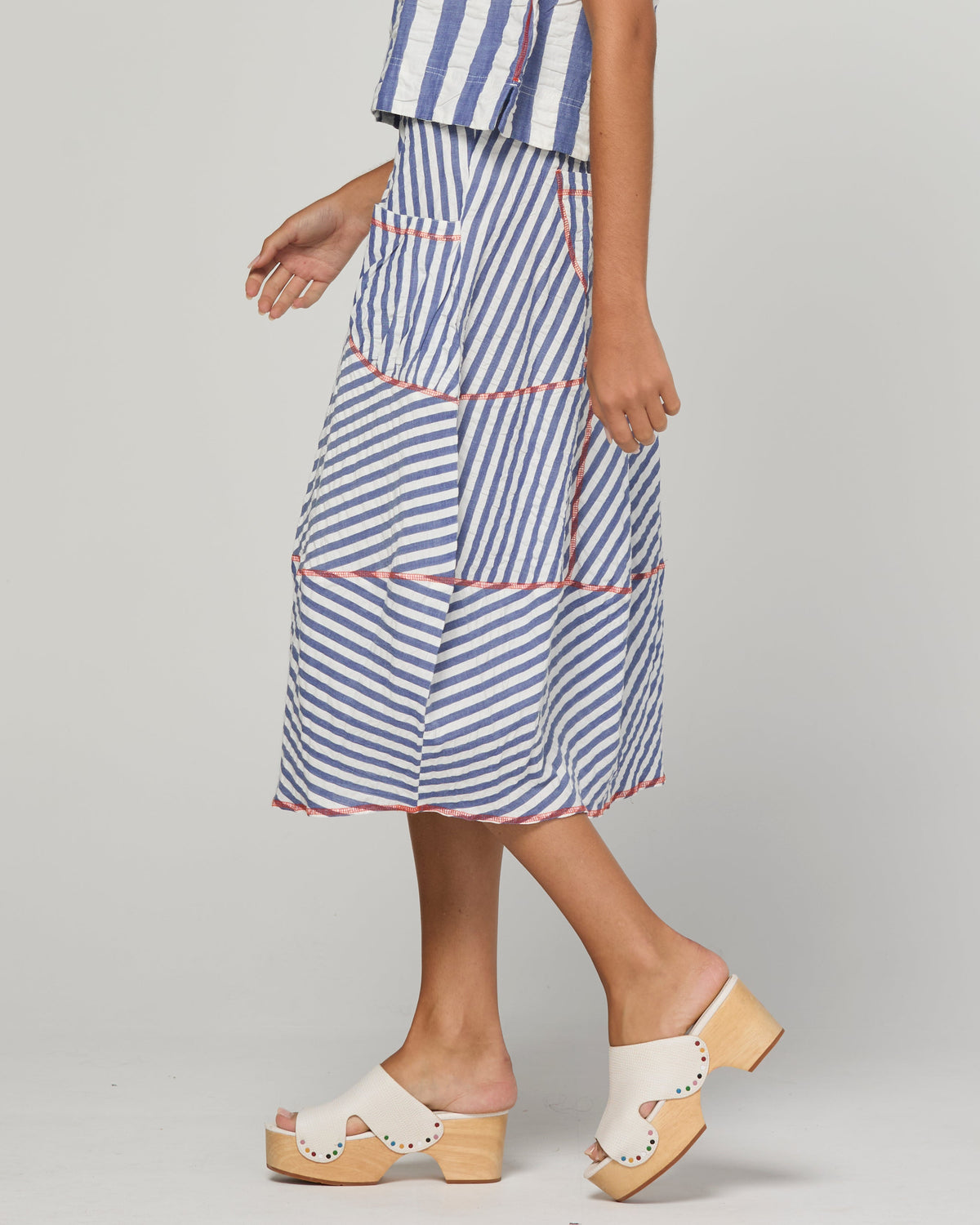 GURU SKIRT OCEAN STRIPE