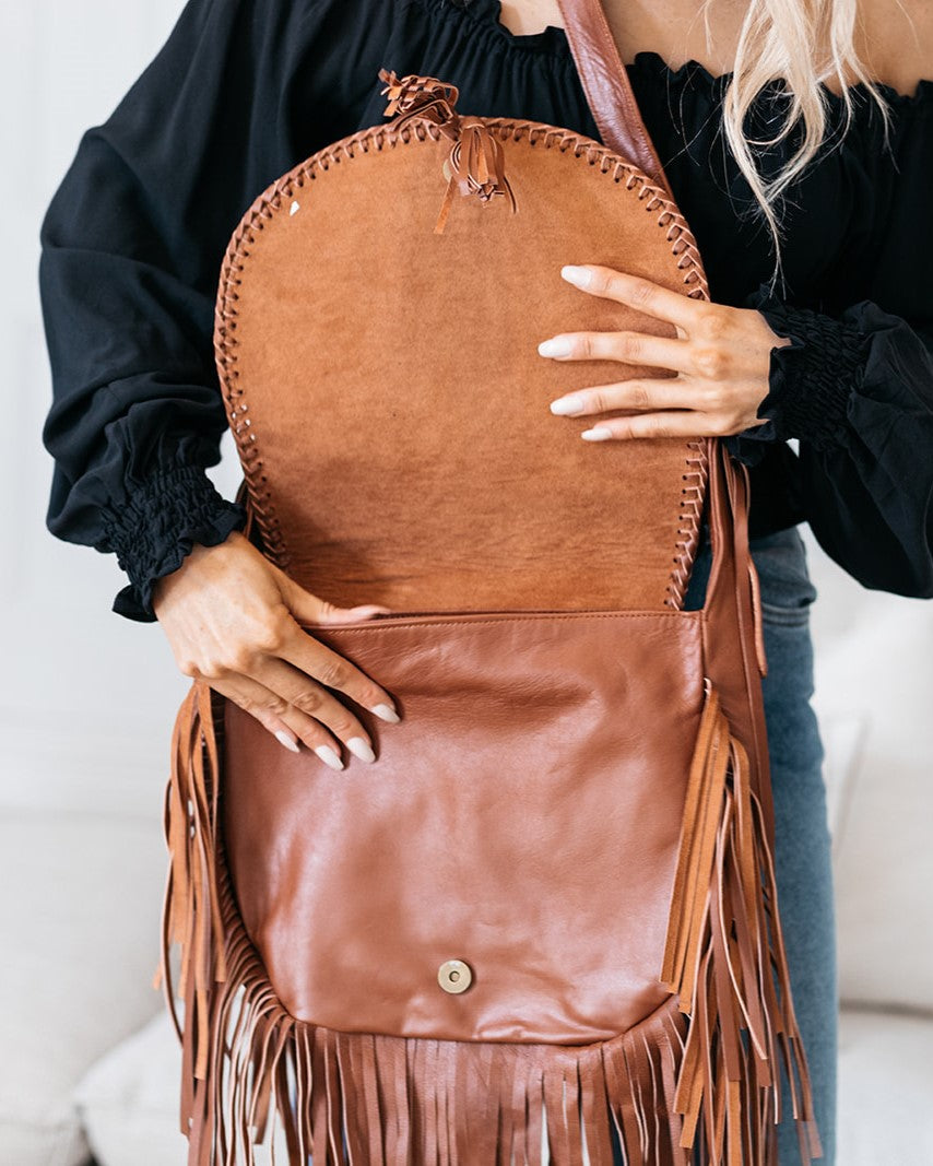BUFFALO FRINGE & SADDLE BAG