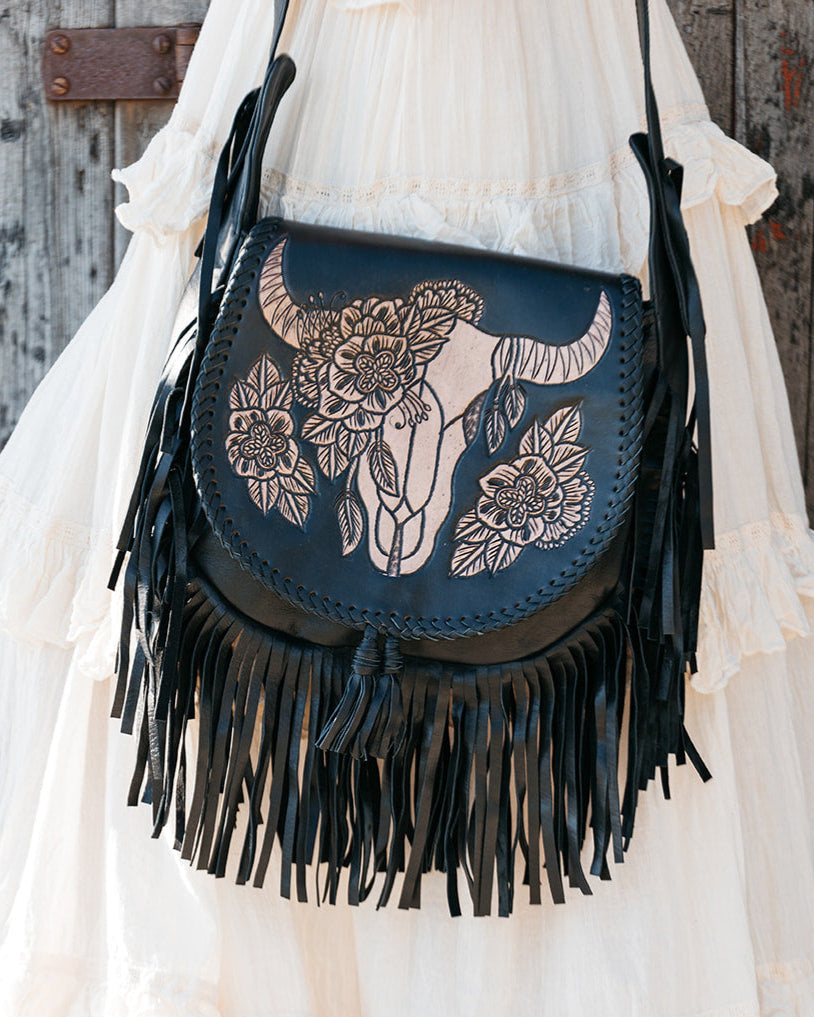 BUFFALO FRINGE & SADDLE BAG