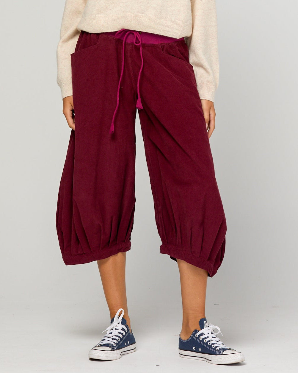 CORD GURU PANT MERLOT