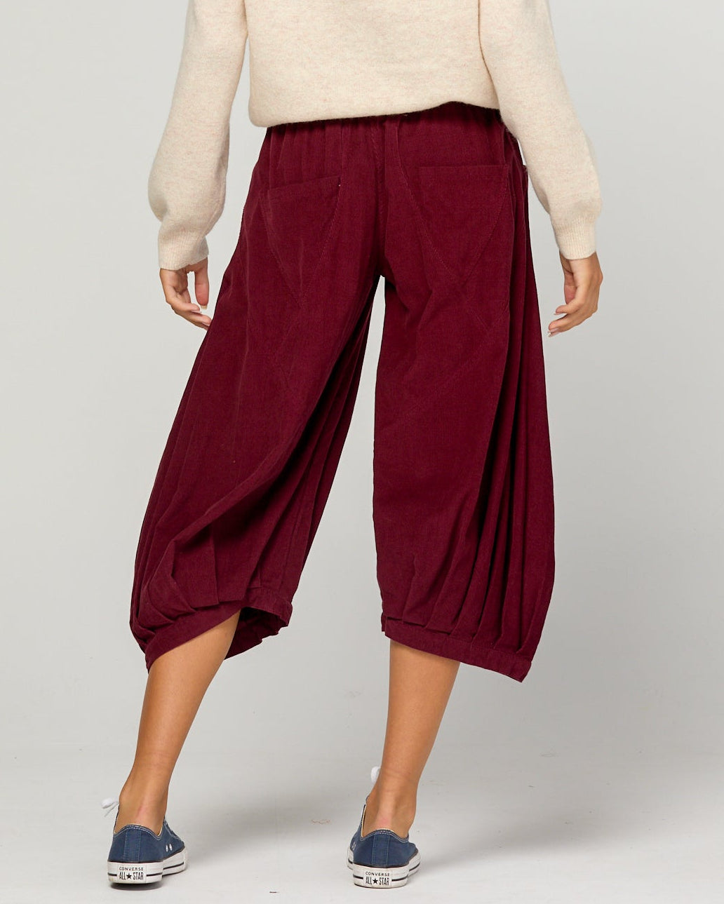 CORD GURU PANT MERLOT