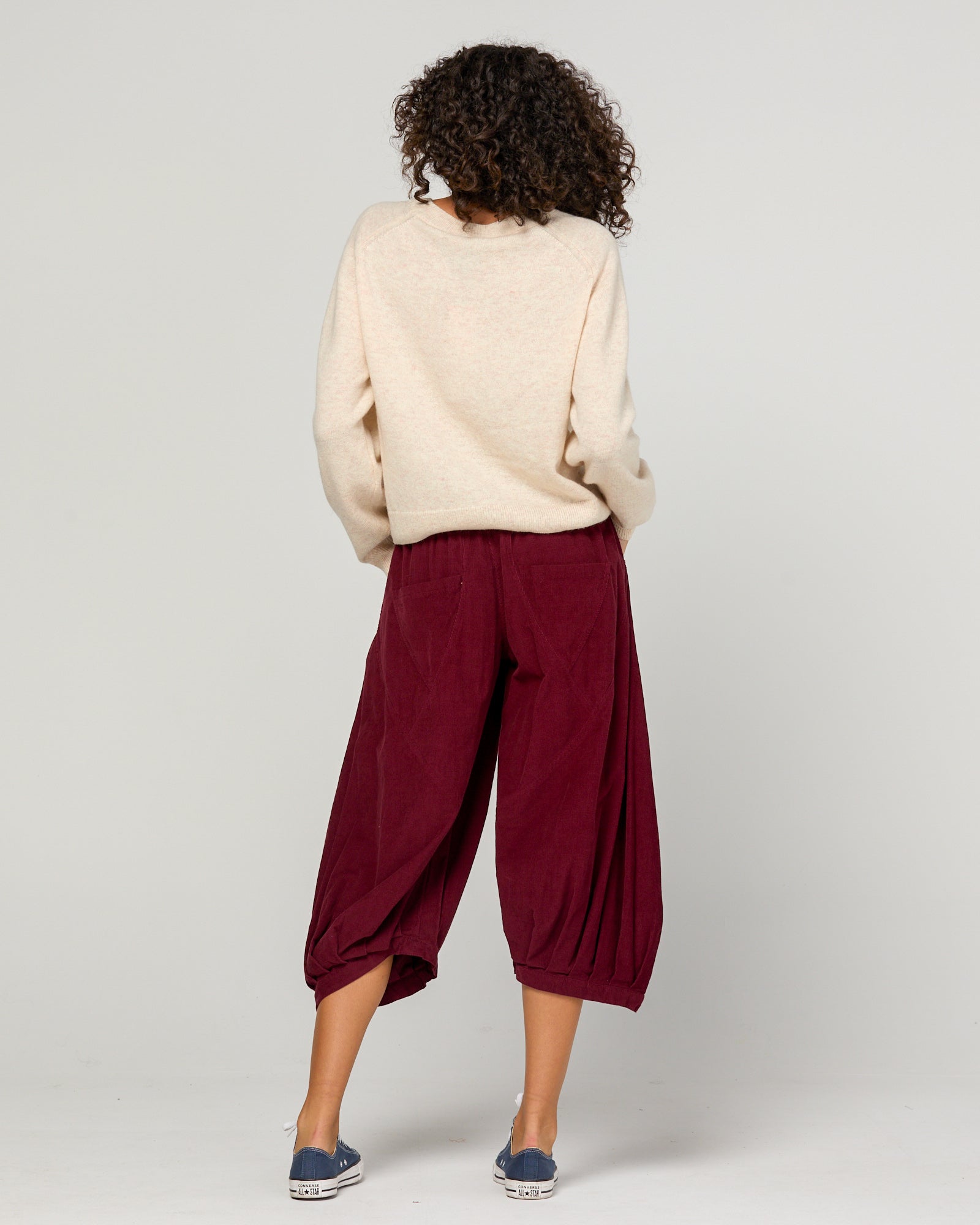 CORD GURU PANT MERLOT