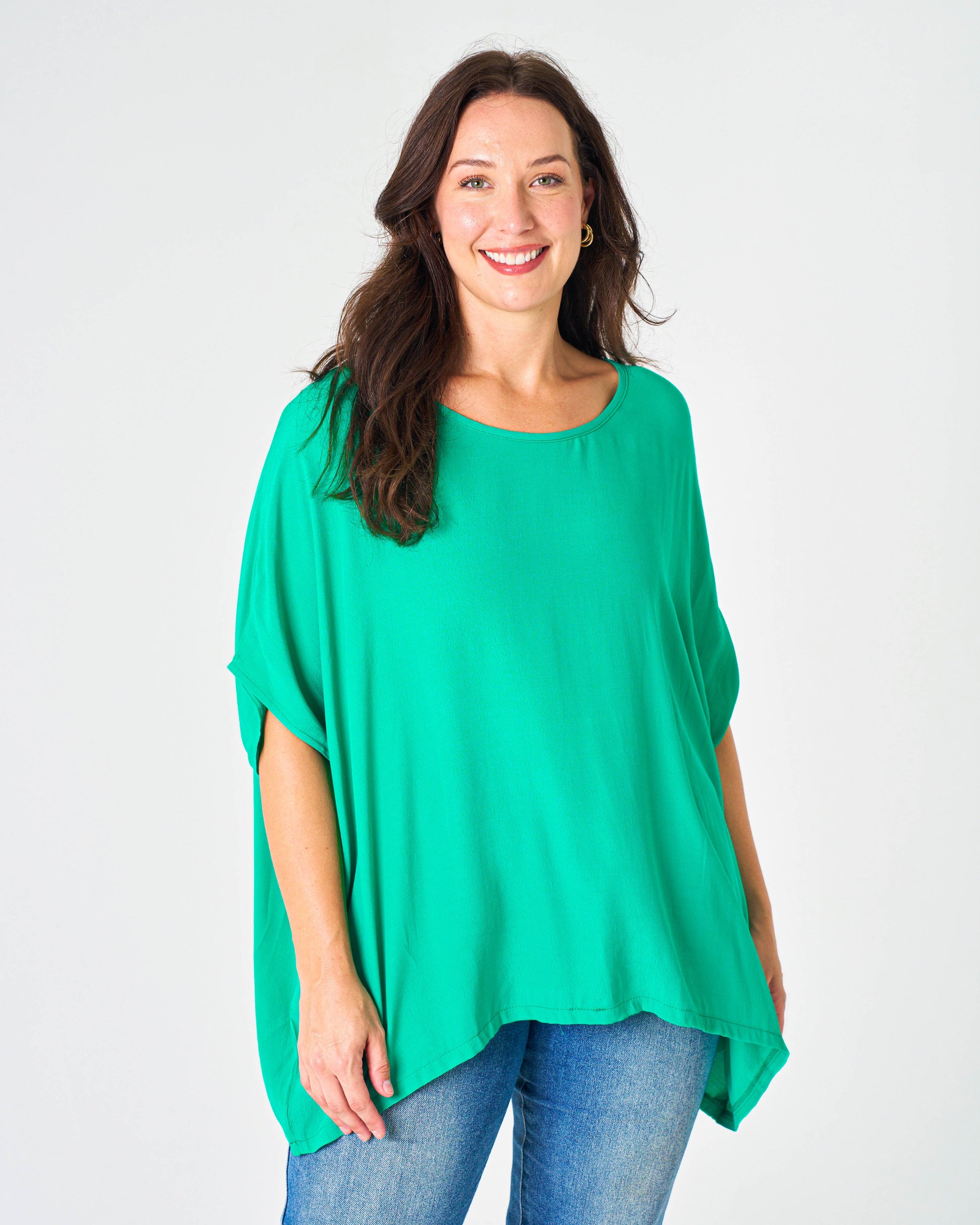 DRAPE TOP GREEN