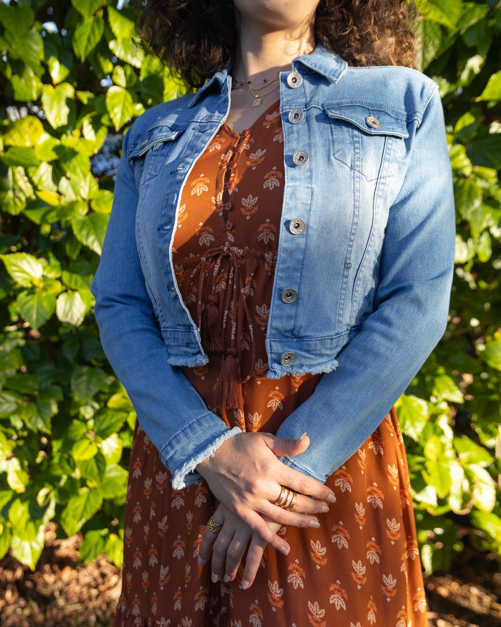 ZARA DENIM JACKET VINTAGE