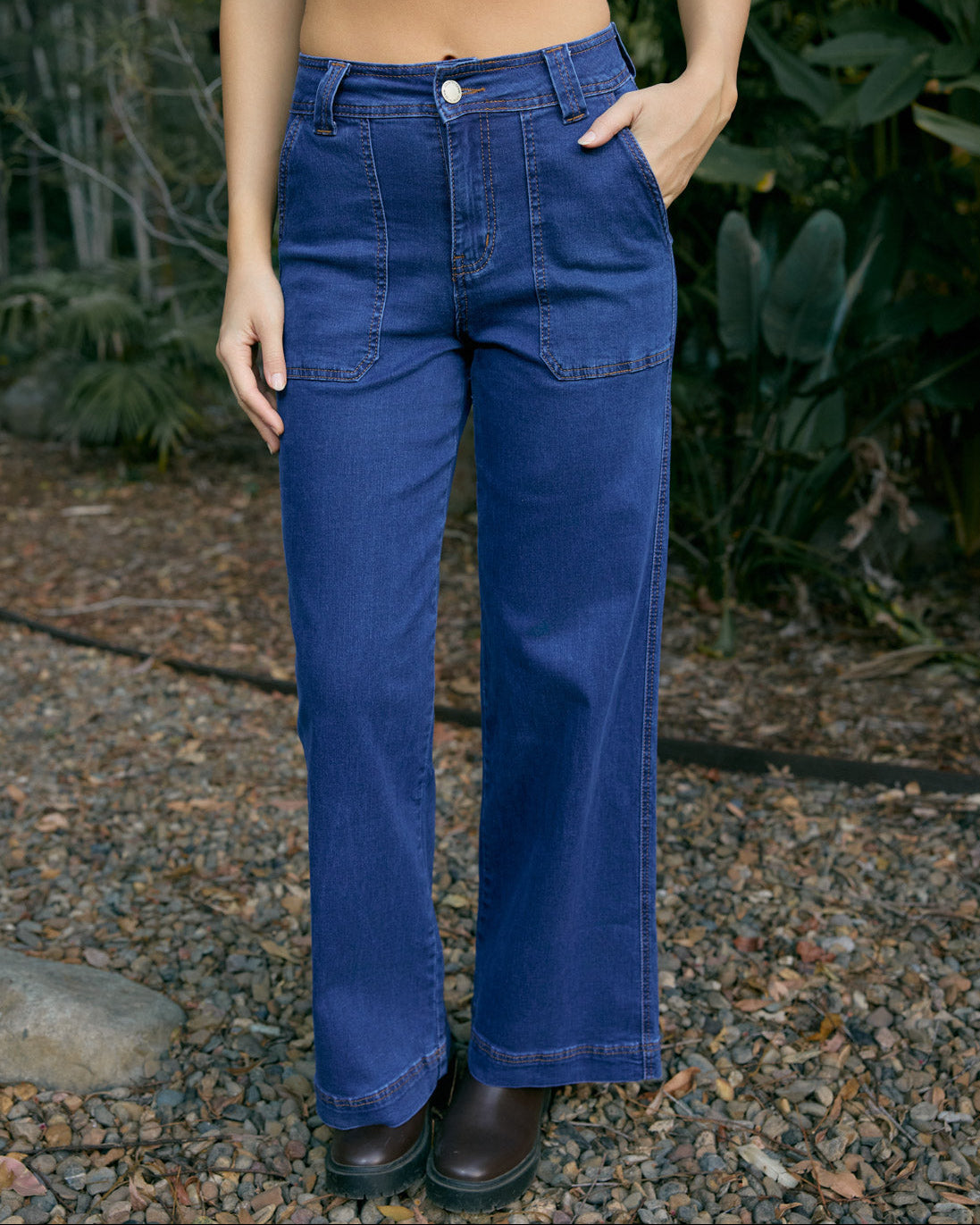 DANI DENIM JEANS DARK BLUE