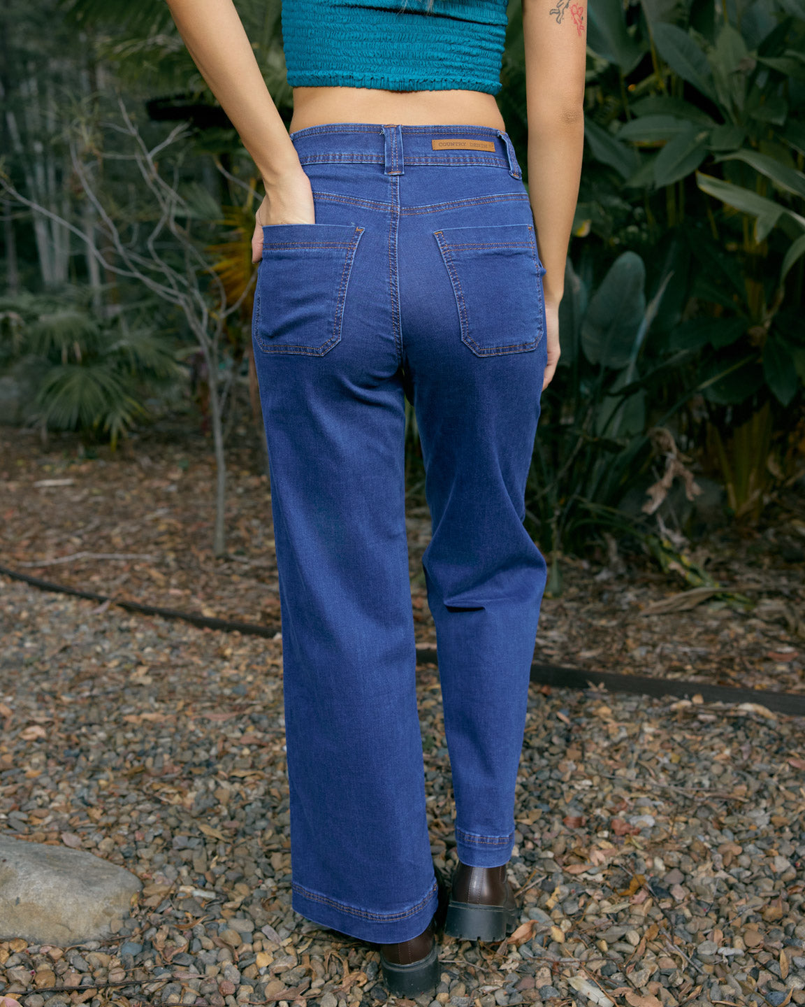 DANI DENIM JEANS DARK BLUE