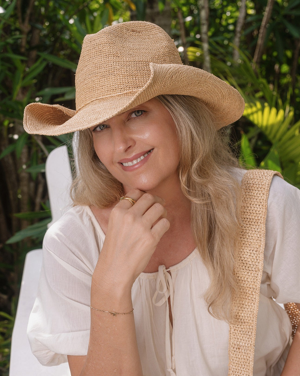 CHLOE COWBOY HAT NATURAL