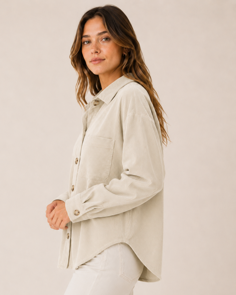 CORD SHACKET OATMEAL