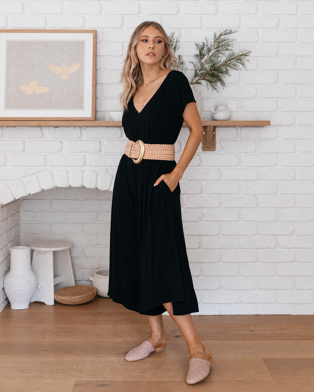 INDIANNA BRAID BELT NATURAL