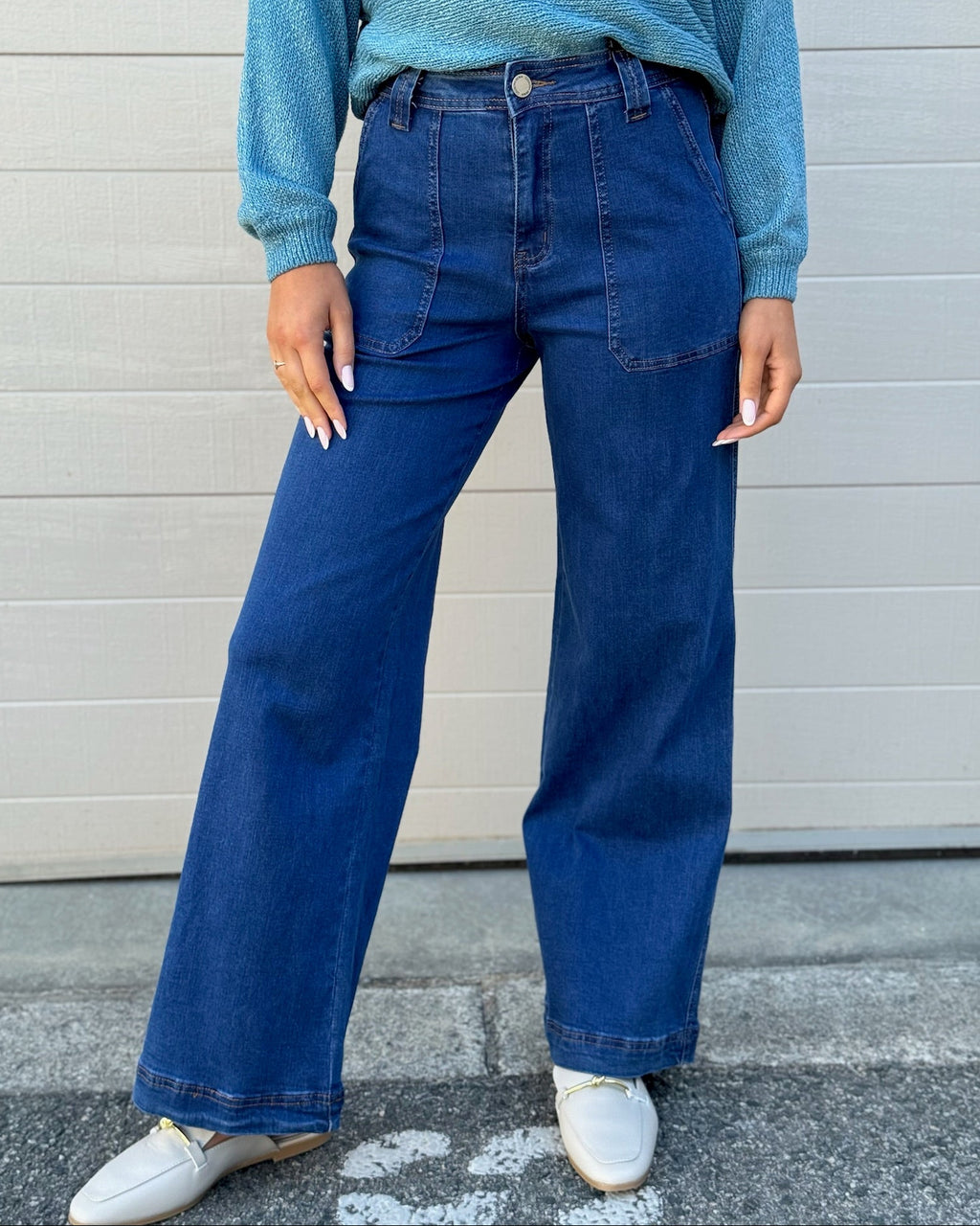 DANI DENIM JEANS DARK BLUE