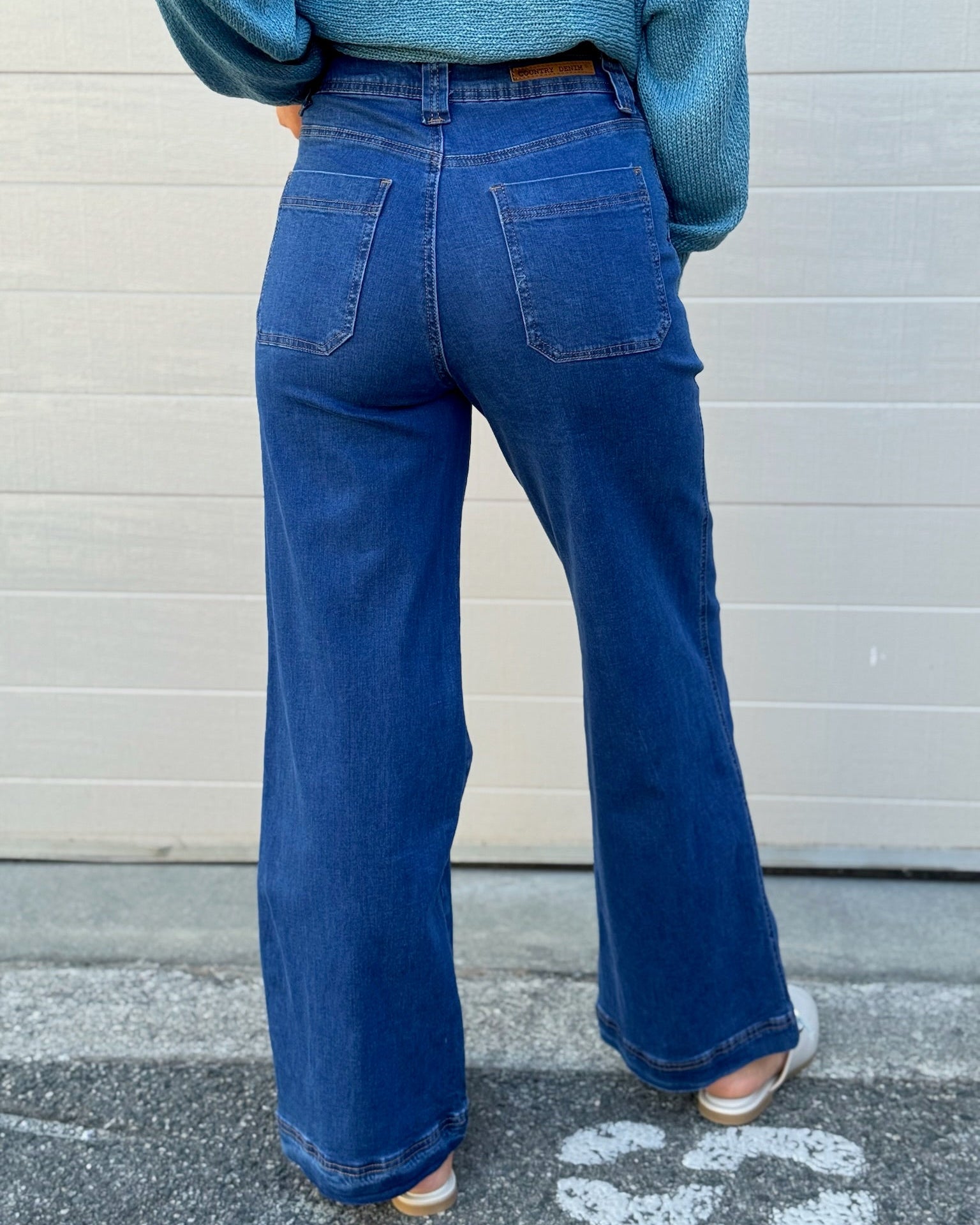 DANI DENIM JEANS DARK BLUE