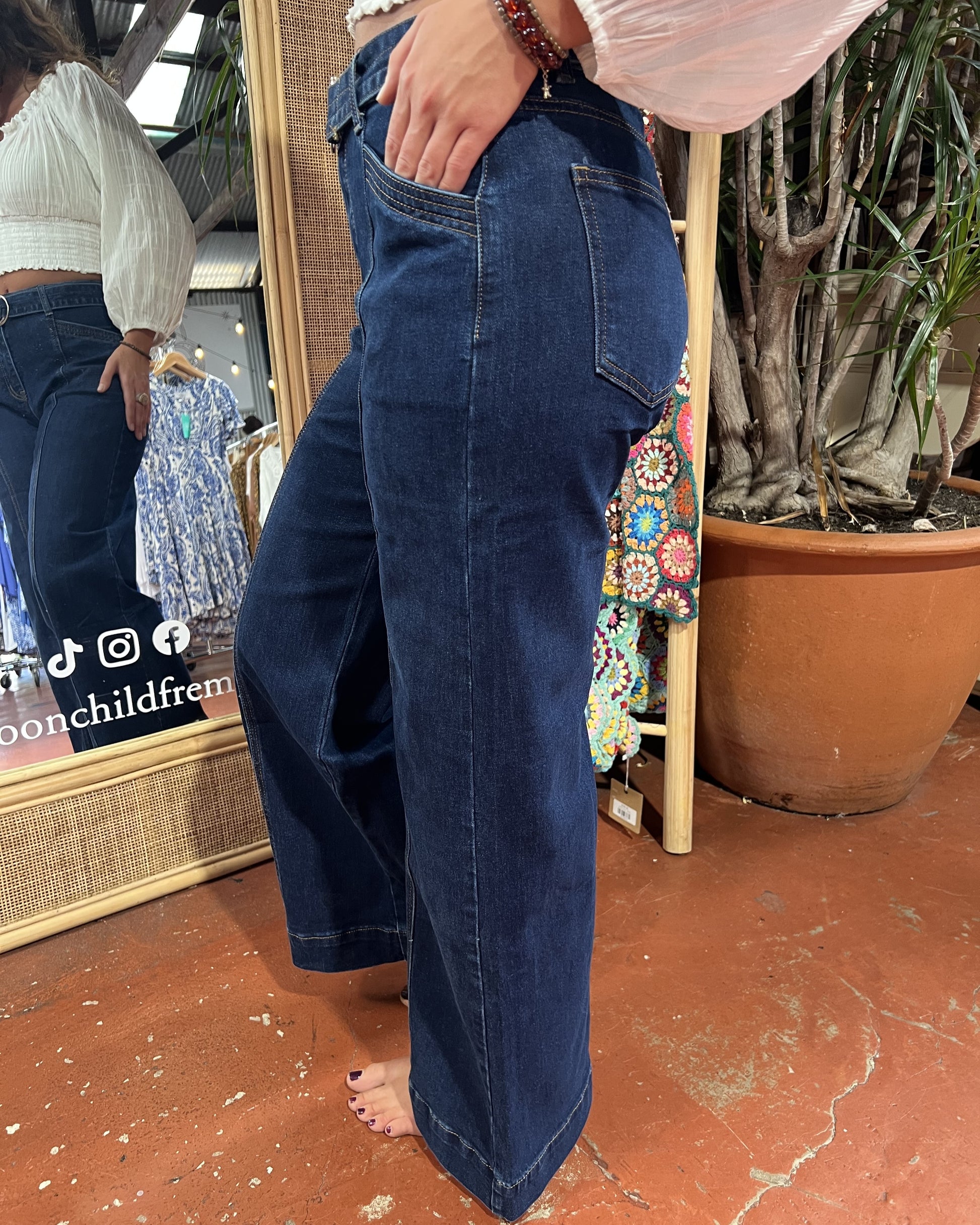 DARCY DENIM JEANS INDIGO