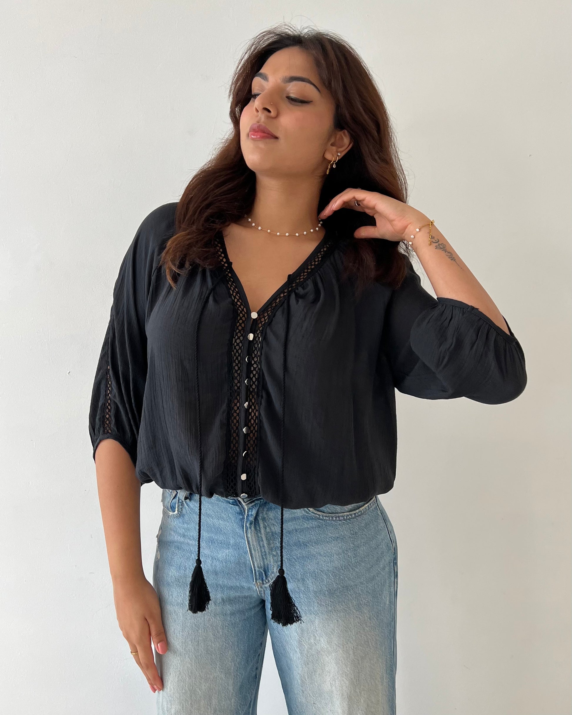 JANA TOP BLACK