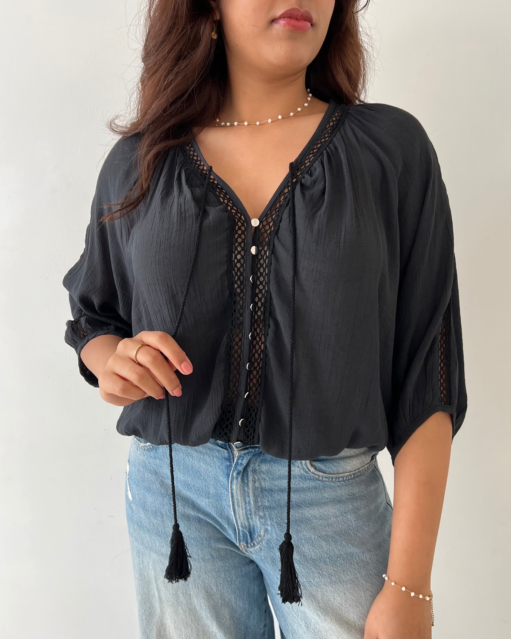 JANA TOP BLACK