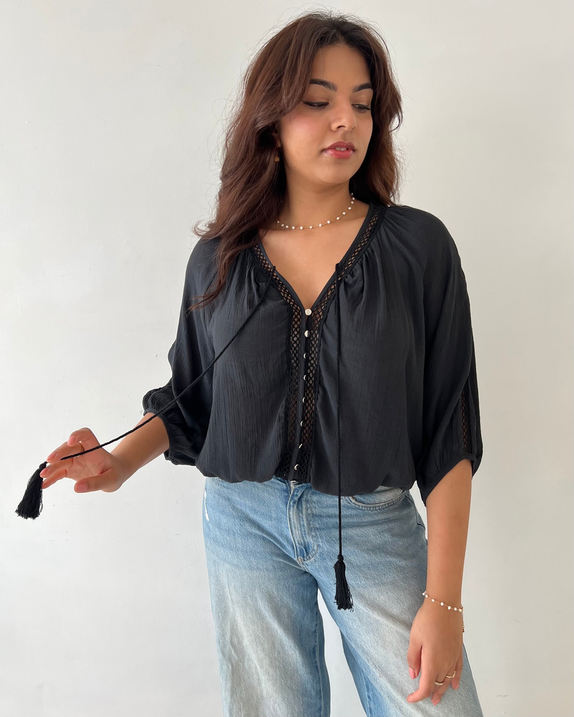 JANA TOP BLACK