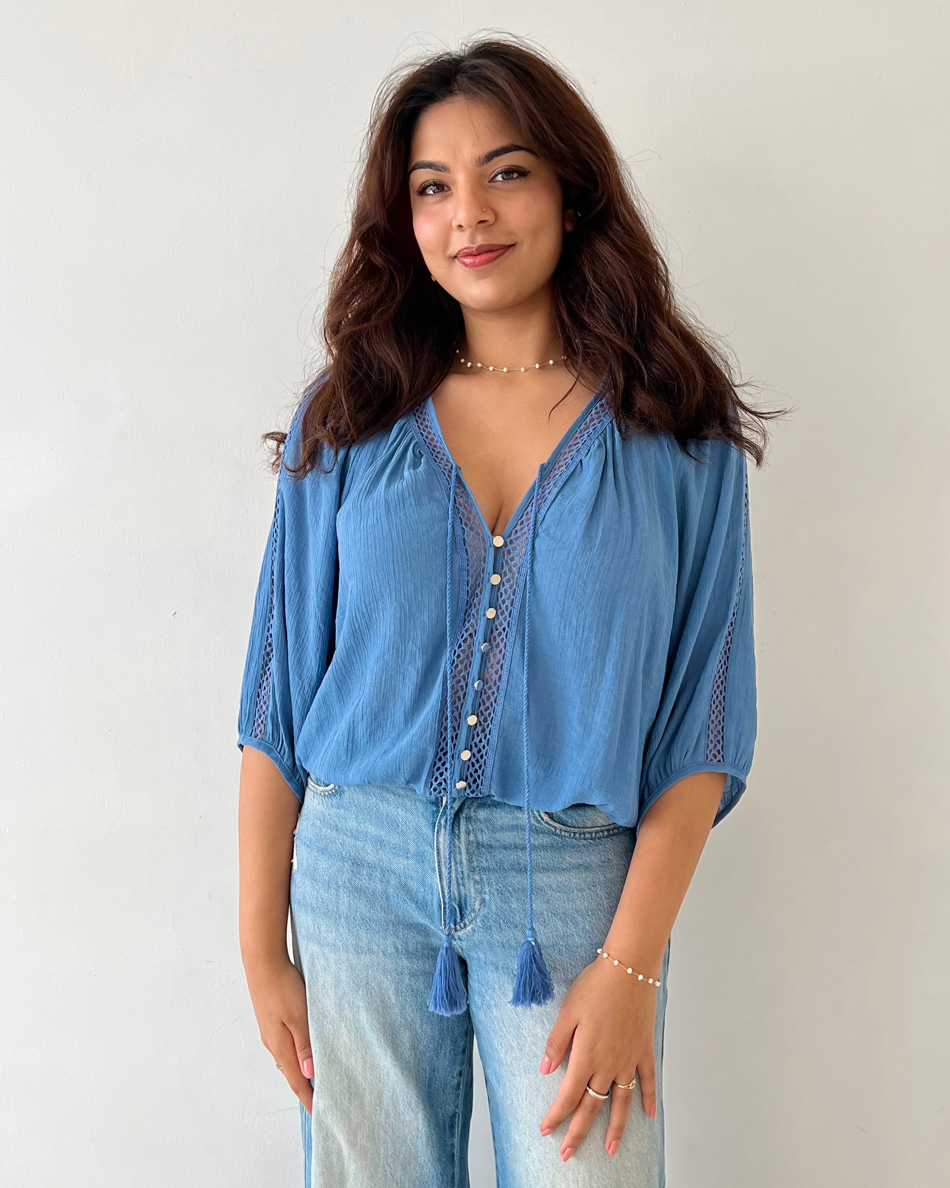 JANA TOP DENIM