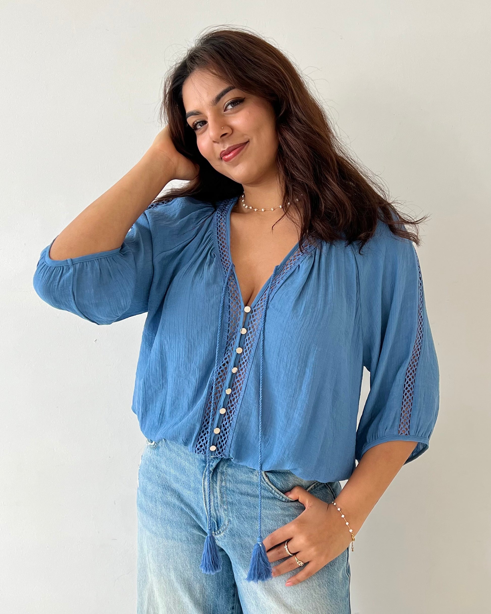 JANA TOP DENIM