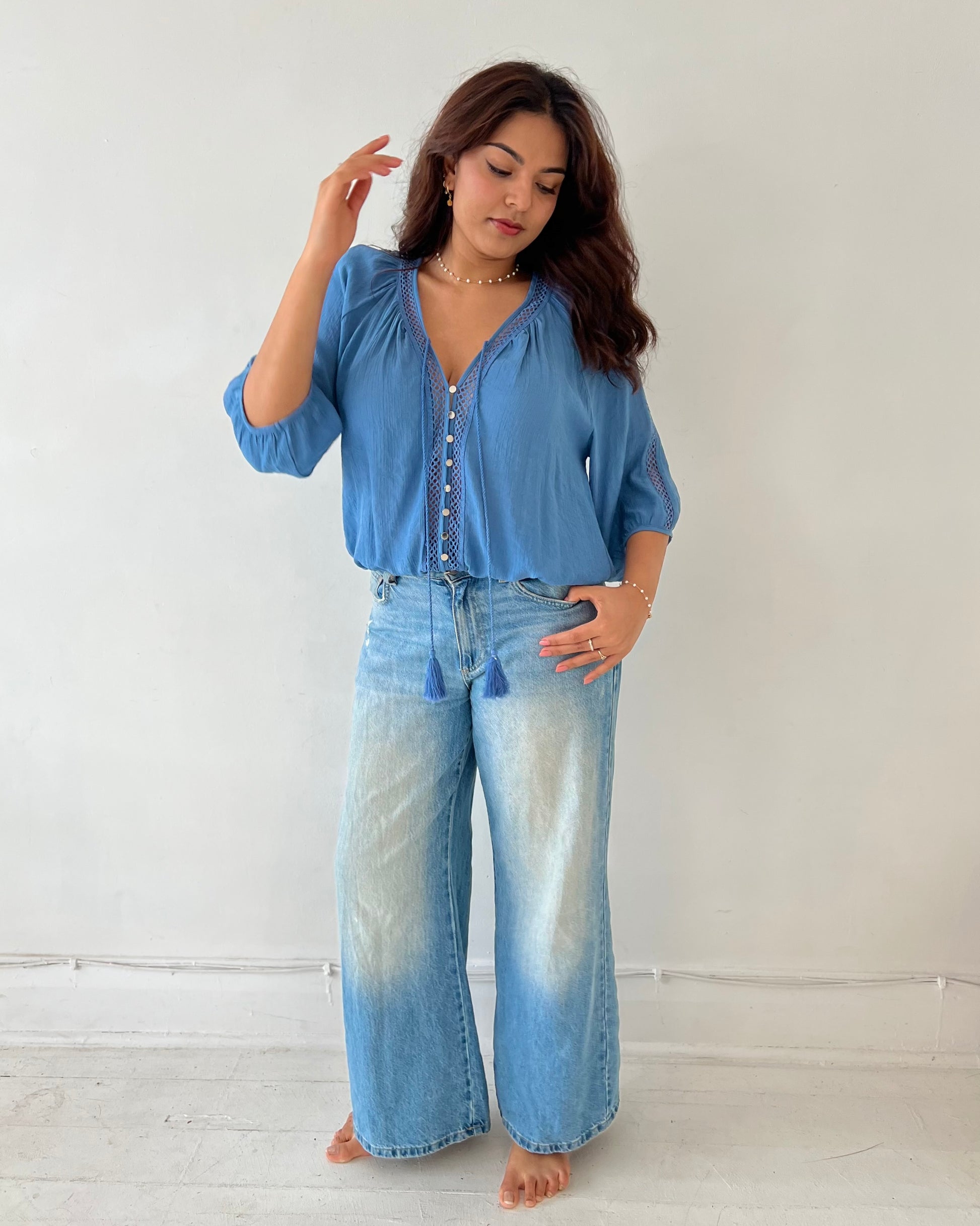 JANA TOP DENIM